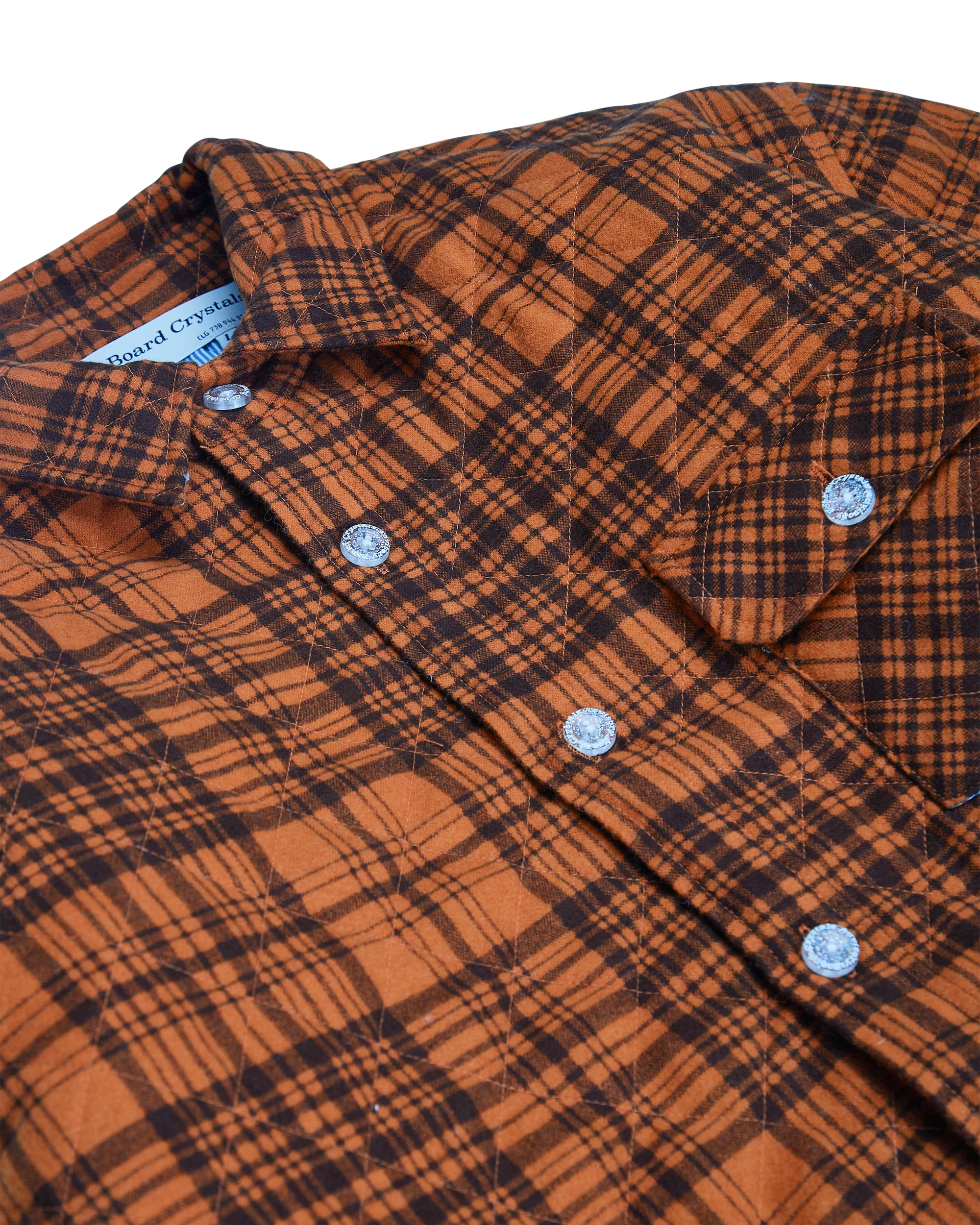 Abc. Alumni Plaid Overshirt- FW24 (Green/Cream Plaid) - Image 4