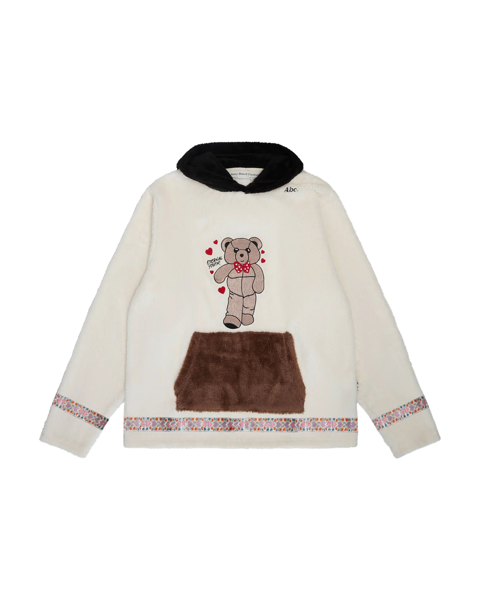 Abc. Bear Patch Boa Fleece Pullover Hoodie (FW24)