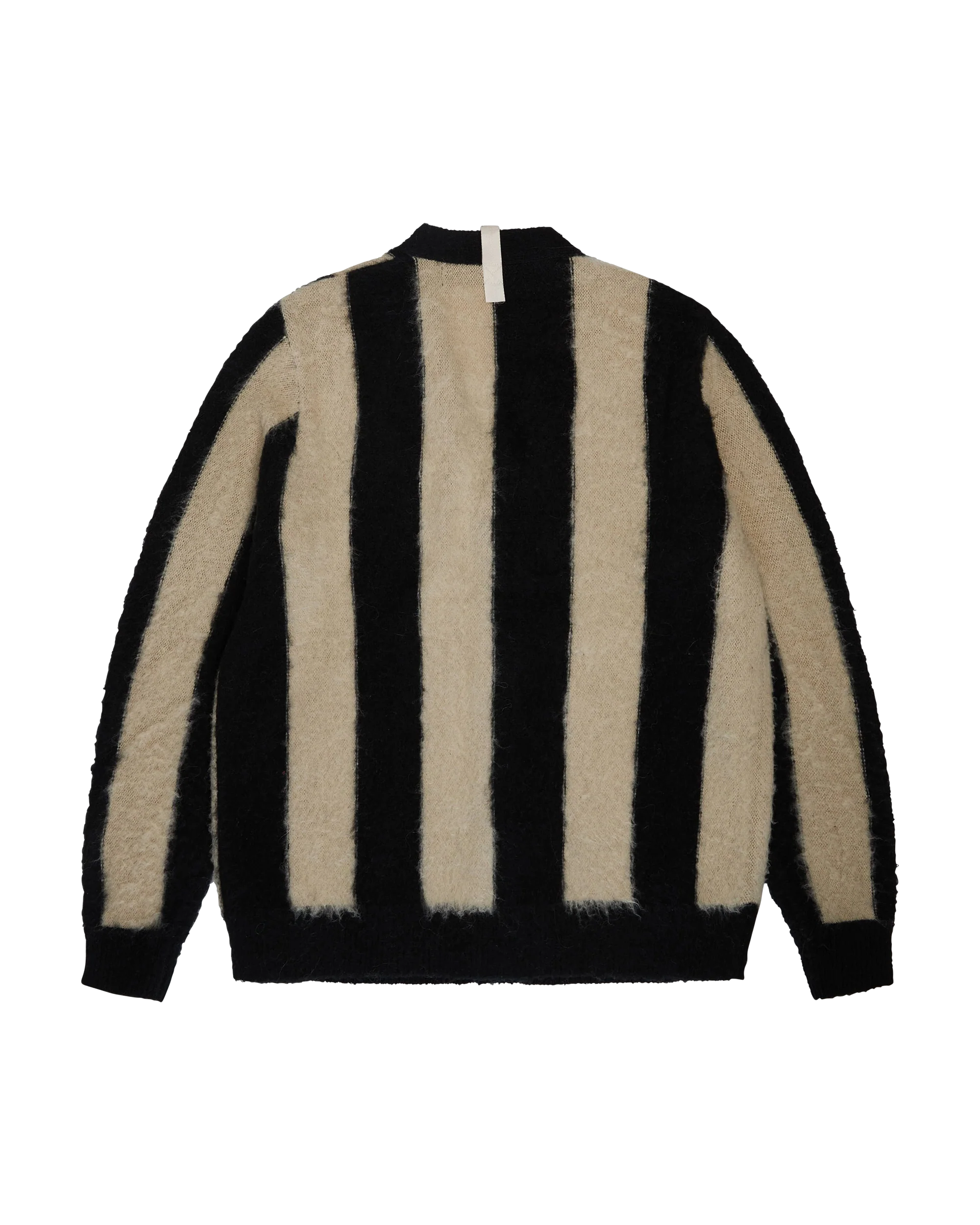 Abc. Fuzzy Stripe Cardigan Sweater - FW24 - Image 2