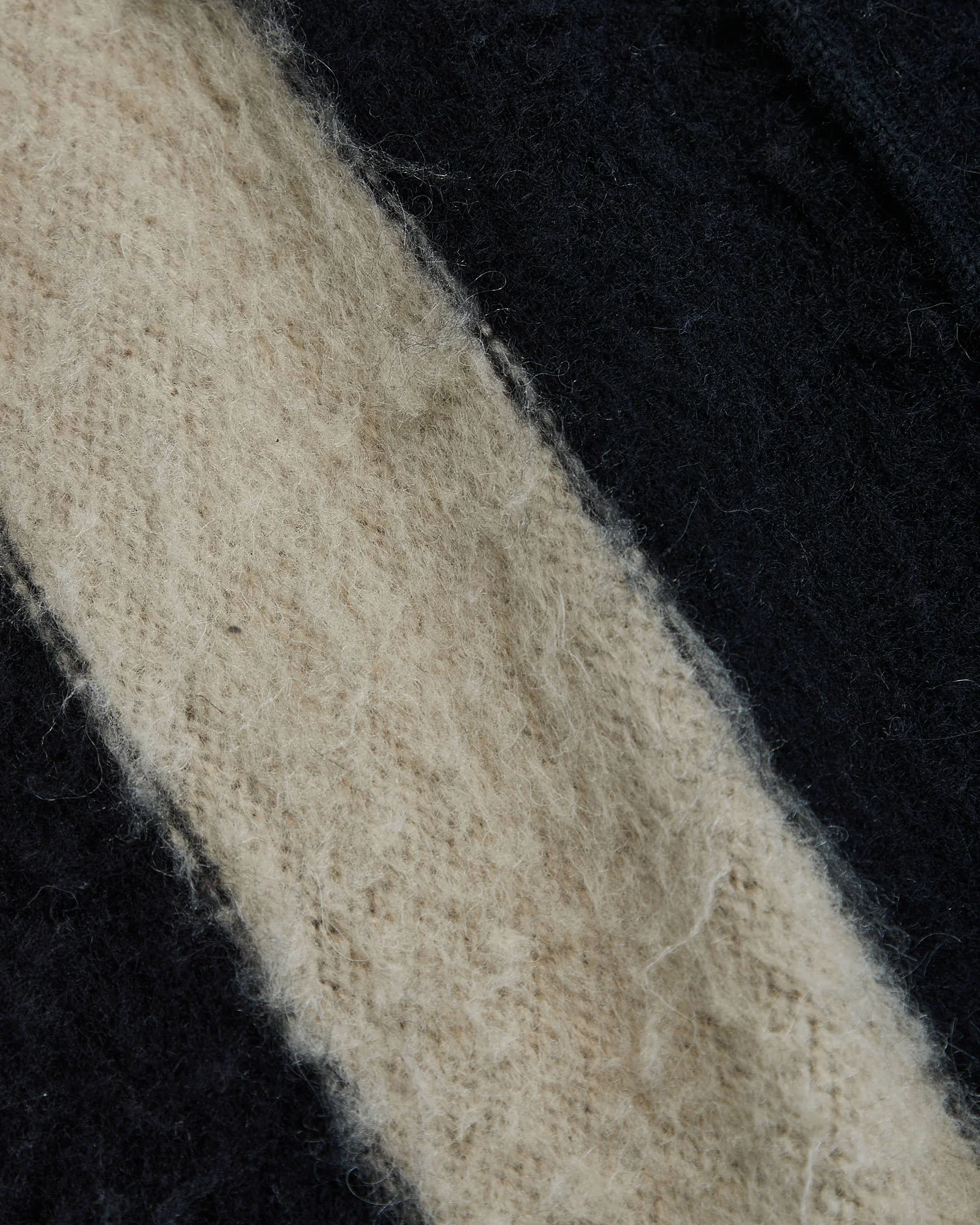 Abc. Fuzzy Stripe Cardigan Sweater - FW24 - Image 3