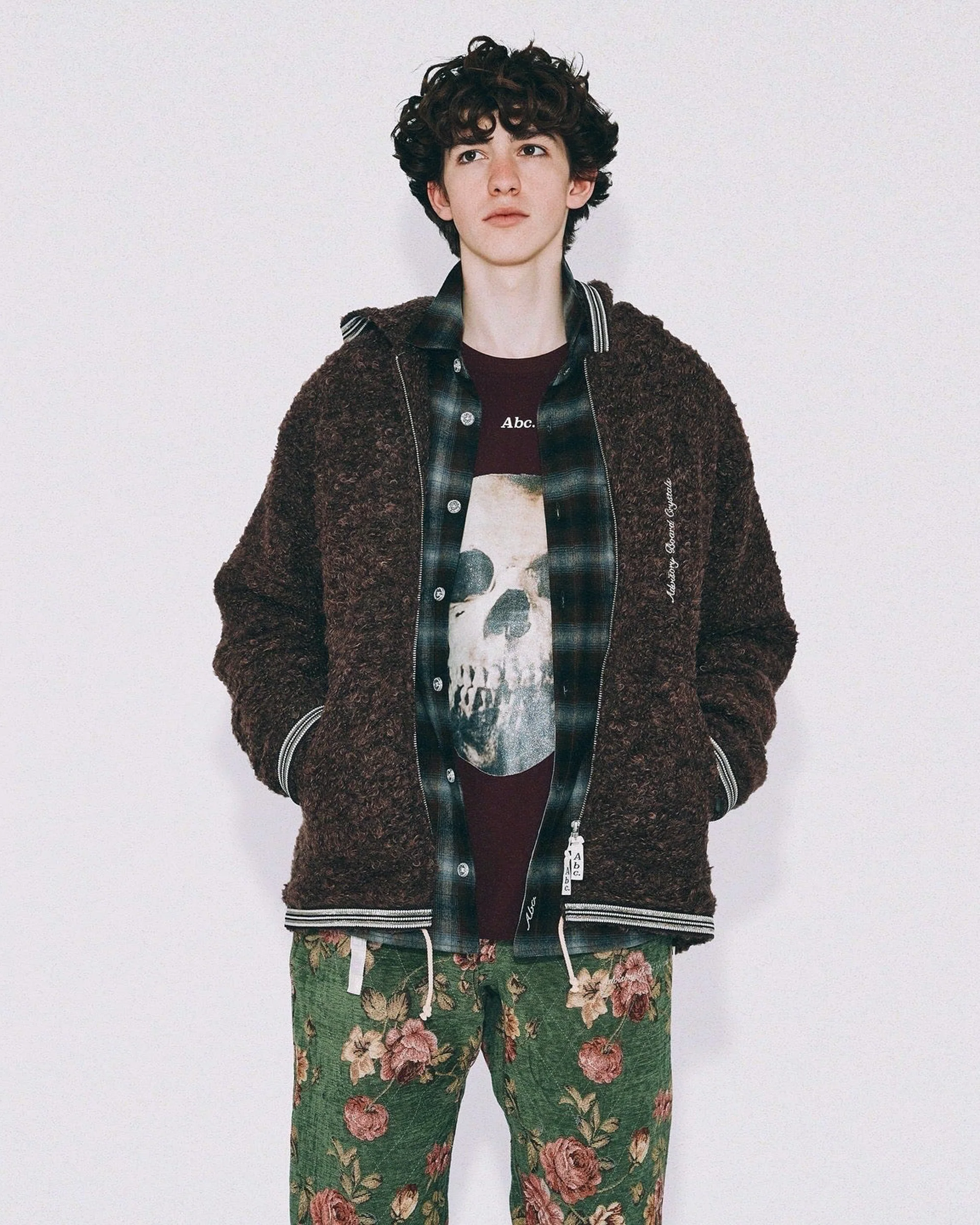 Abc. Fuzzy Wuzzy Bear Zip-Up (Brown)- FW24 - Image 5