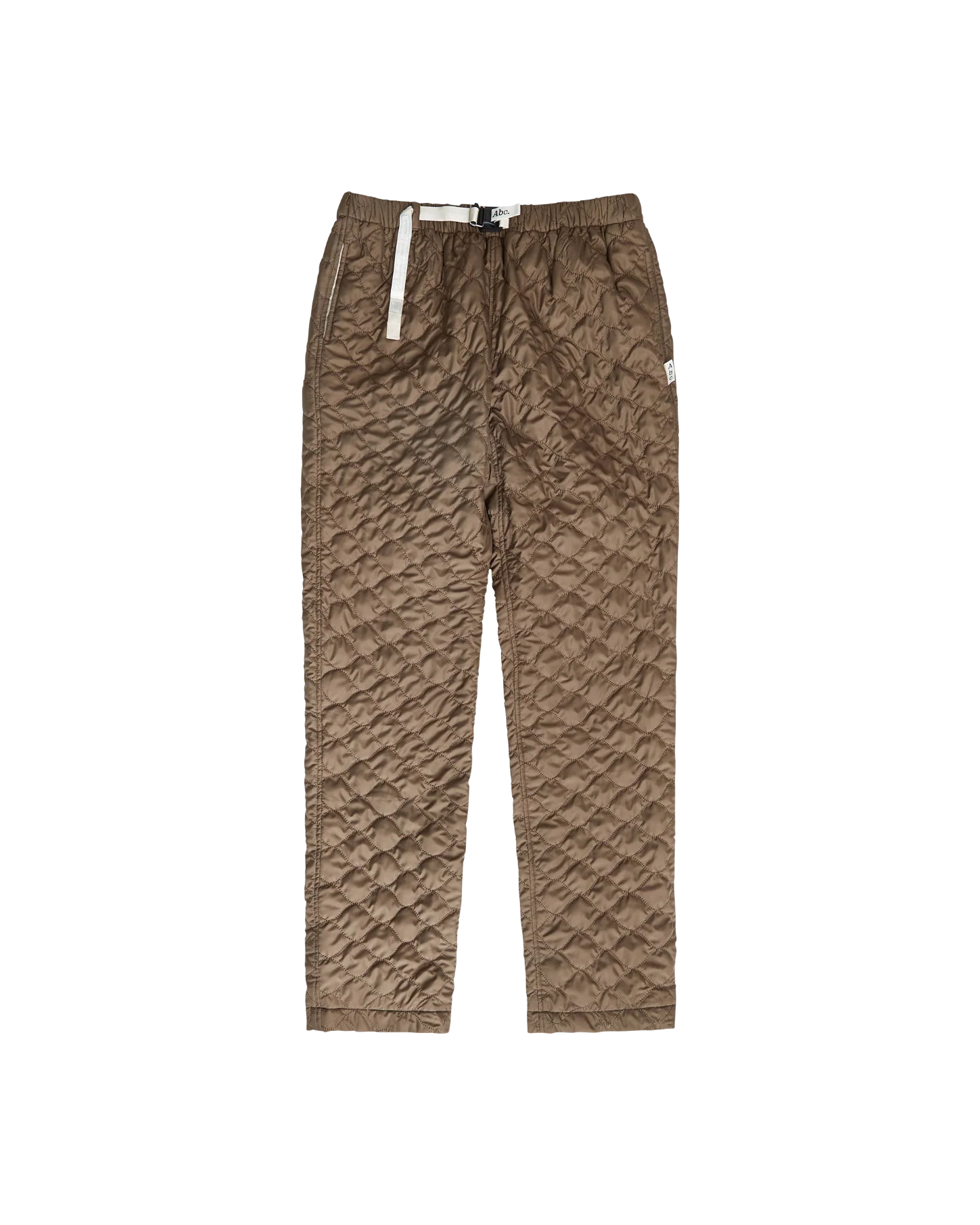 Abc. Quilted Nylon Studio Pant (Olive Green)- FW24