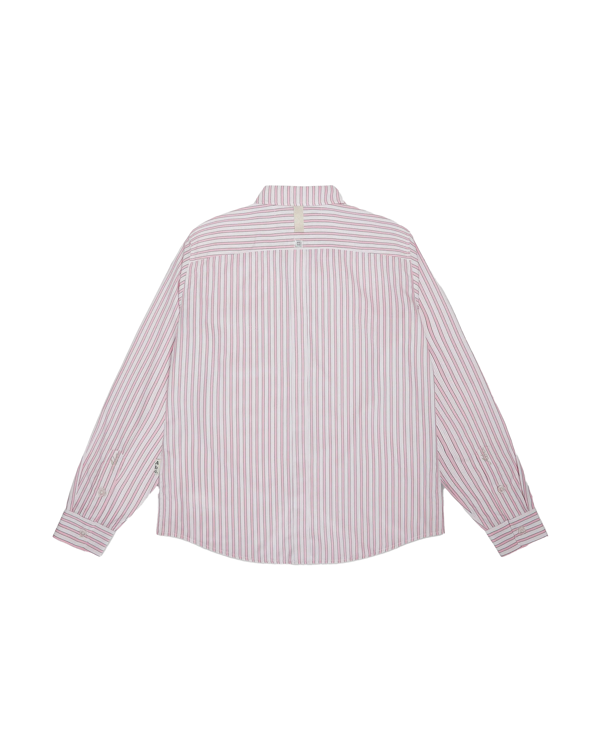 Abc. Stripe Shirt (Pink)- FW24