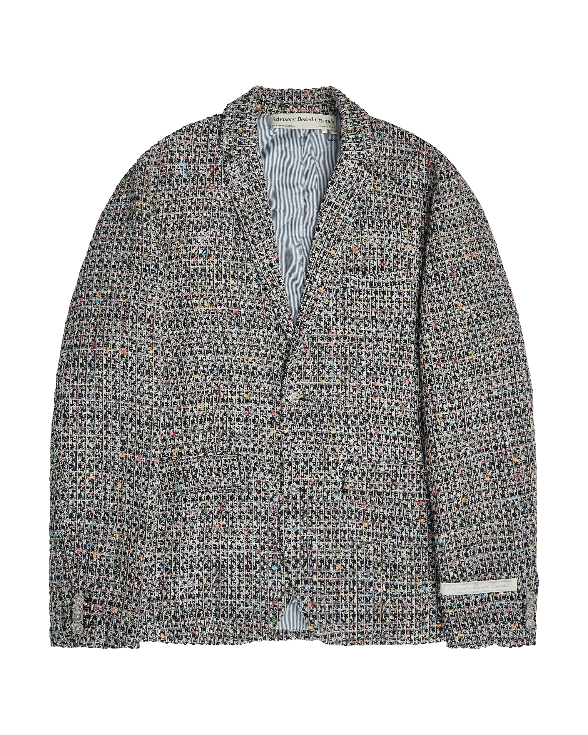 Abc. Tweed Suit Blazer (White)- FW24