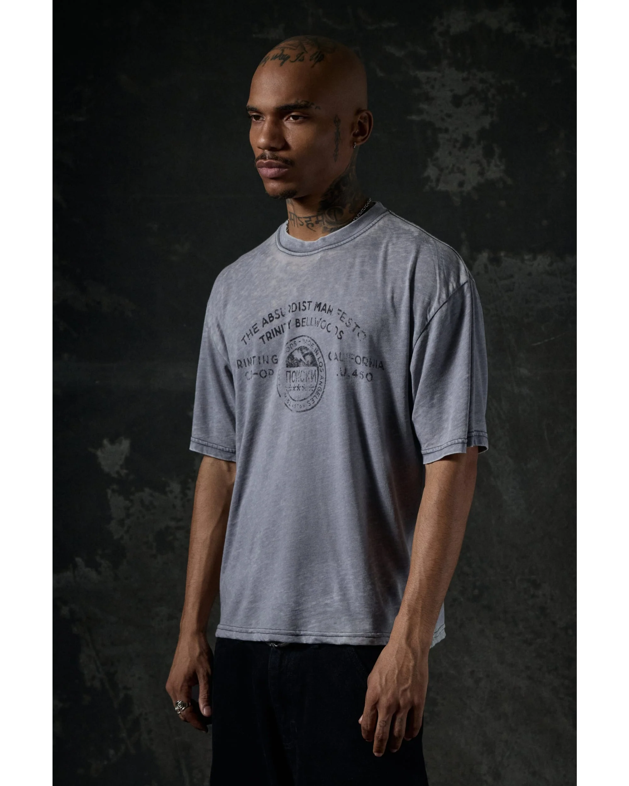 Abolish Tee - Stone - Image 4