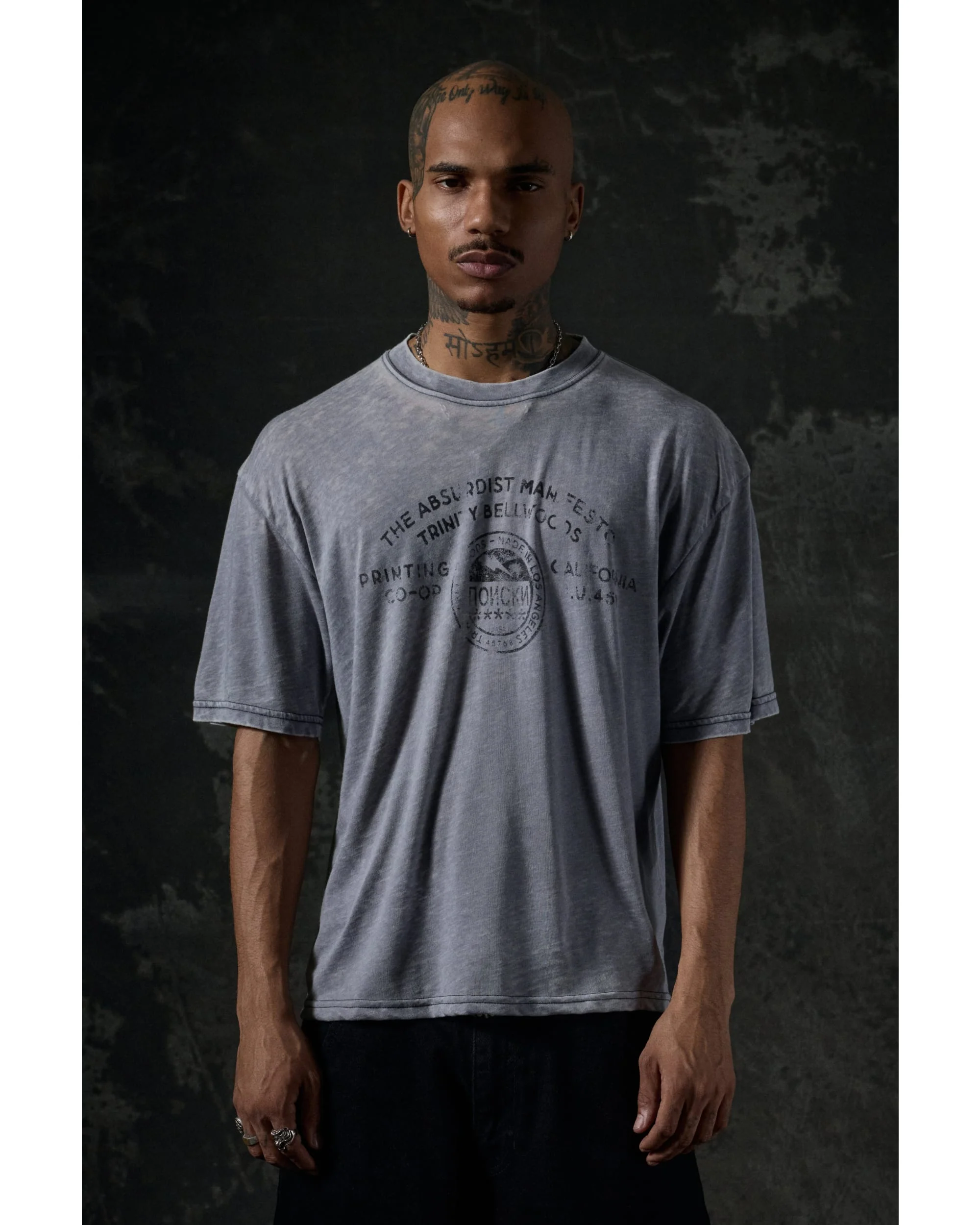 Abolish Tee - Stone - Image 5