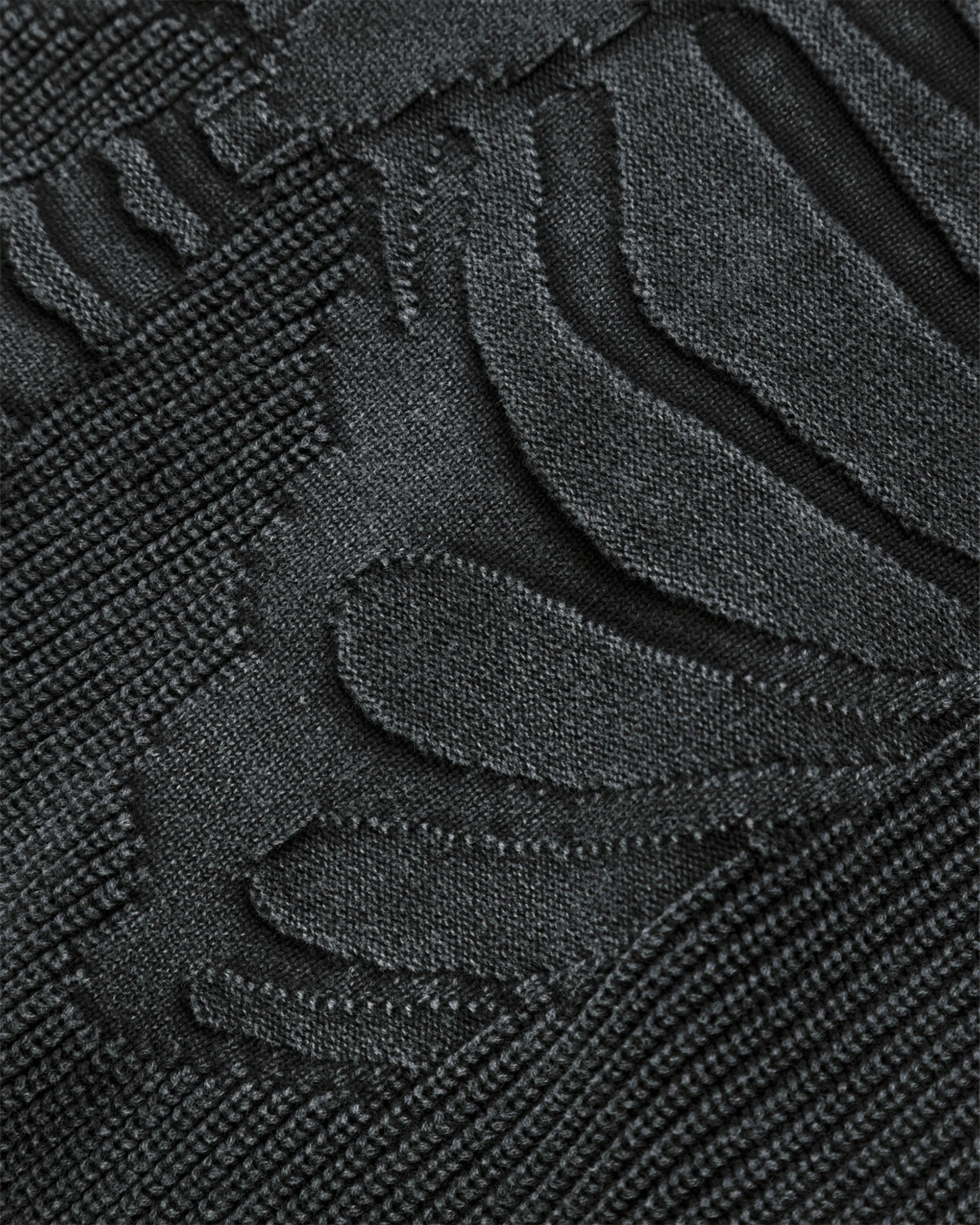 Acid Wash Bones 3D Knit Sweater - Image 3