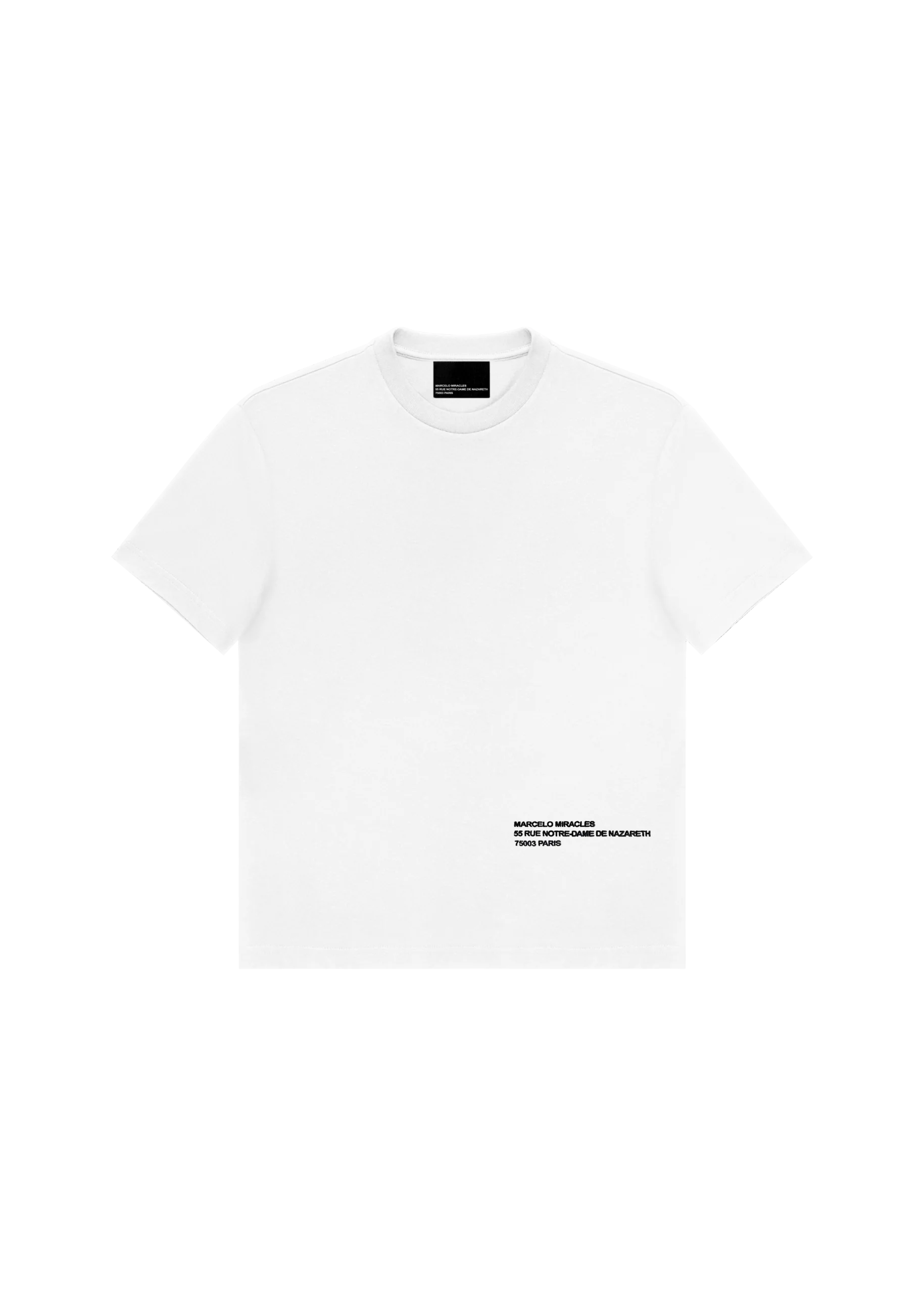 ADDRESS LOGO T-SHIRT in WHITE - Image 2