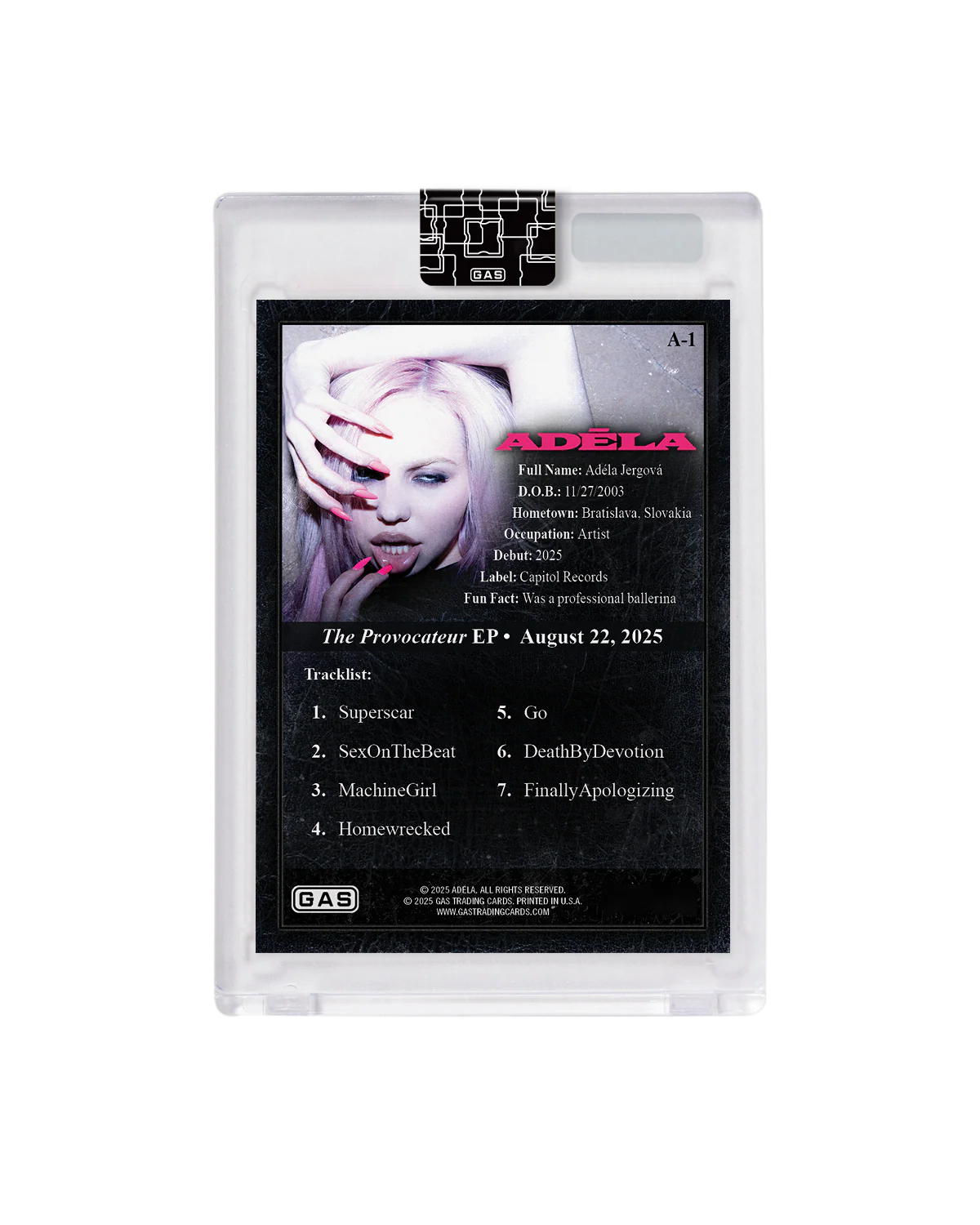 Adéla x GAS Trading Card - Image 5