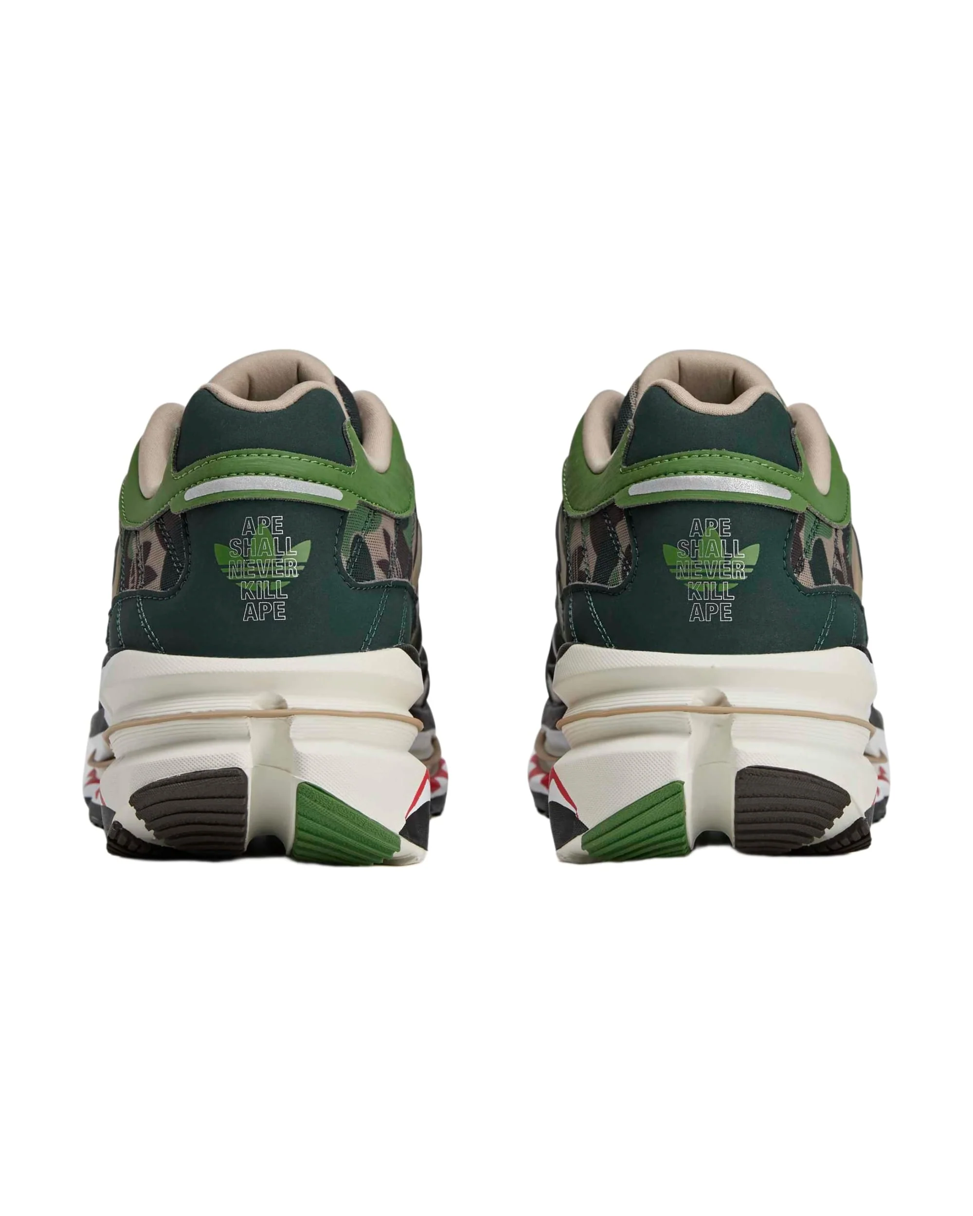 BAPE x adidas Adistar HRMY Trainers - Camo - Image 6