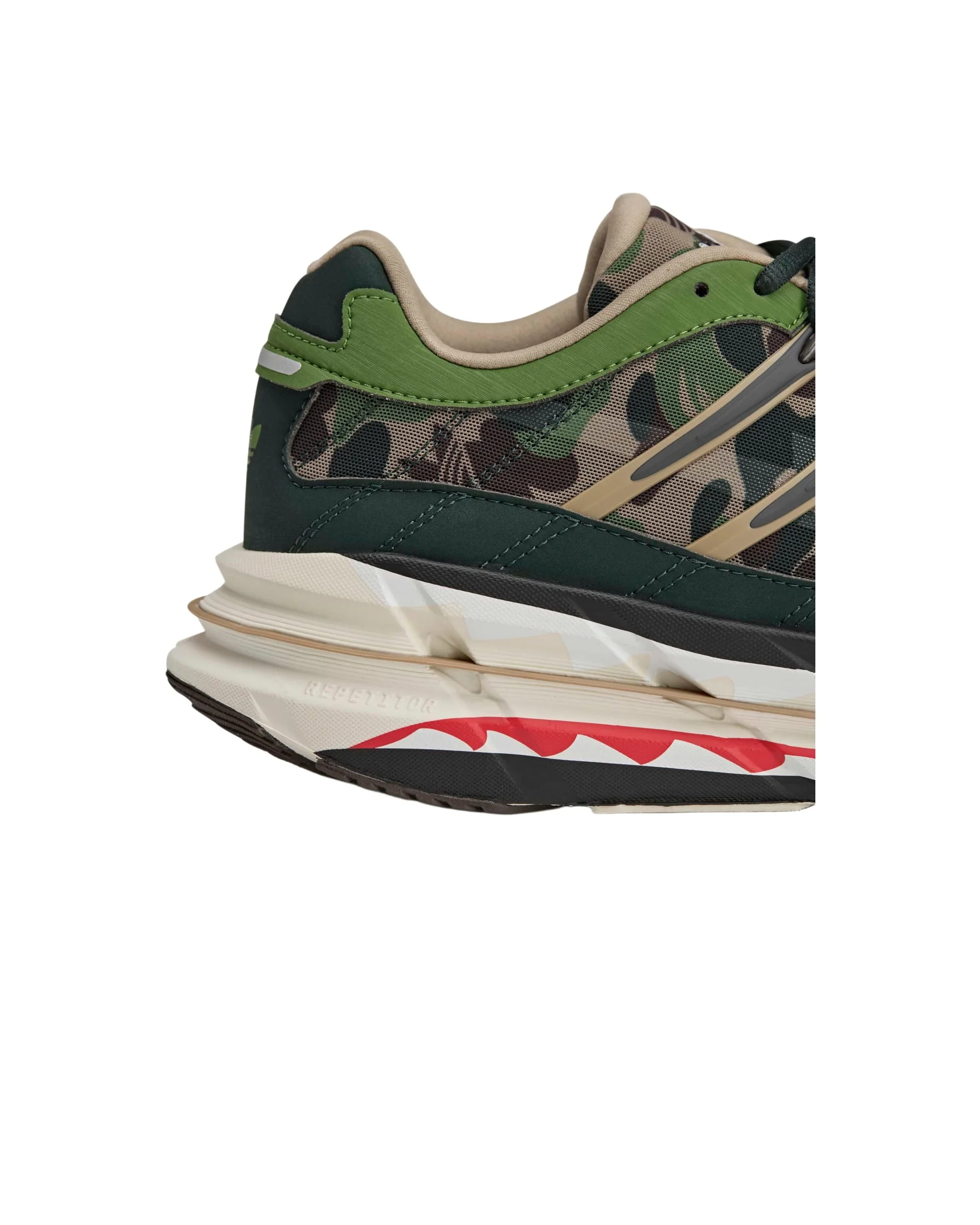 BAPE x adidas Adistar HRMY Trainers - Camo - Image 7