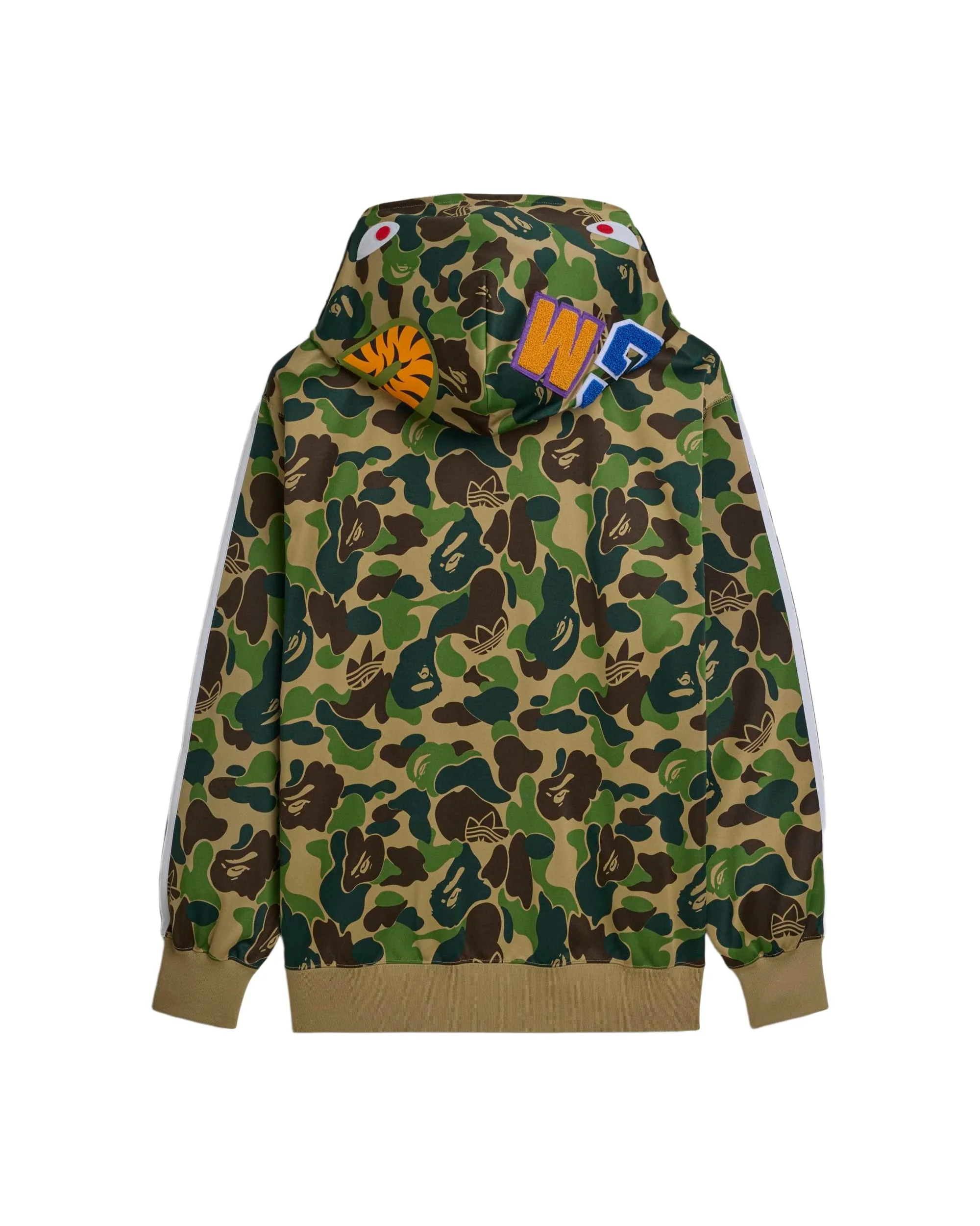 ADIDAS X BAPE SHARK TRACK HOODIE BAPE JACKET - Image 2
