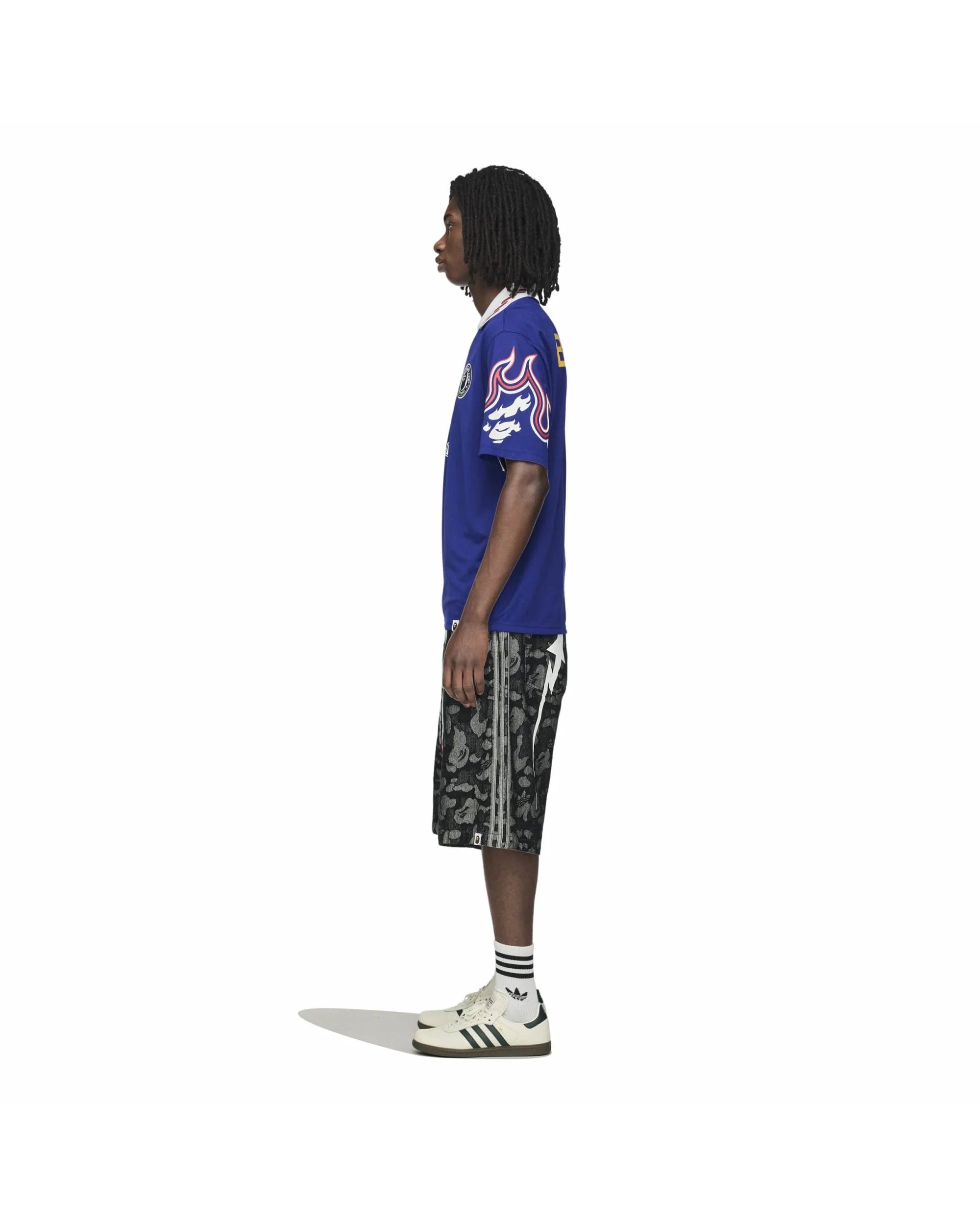 ADIDAS x BAPE SSL FLAME JERSEY BAPE® - Image 7