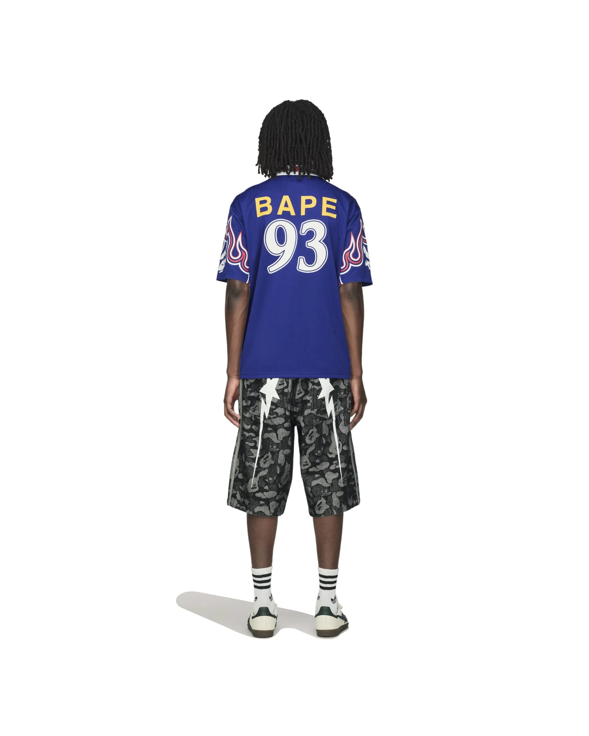 ADIDAS x BAPE SSL FLAME JERSEY BAPE® - Image 9