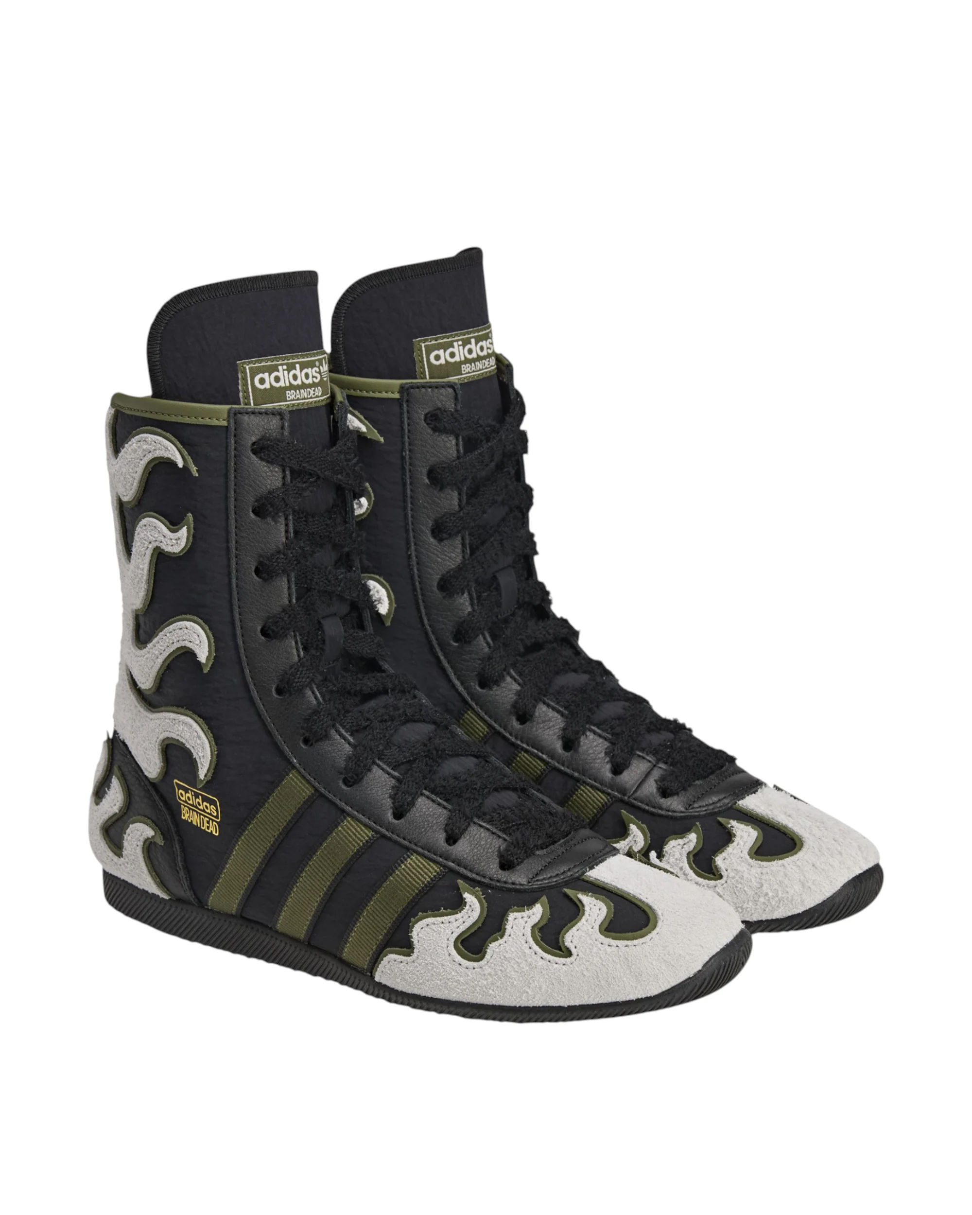 Adidas x Brain Dead Japan Hi Black/Green - Image 3