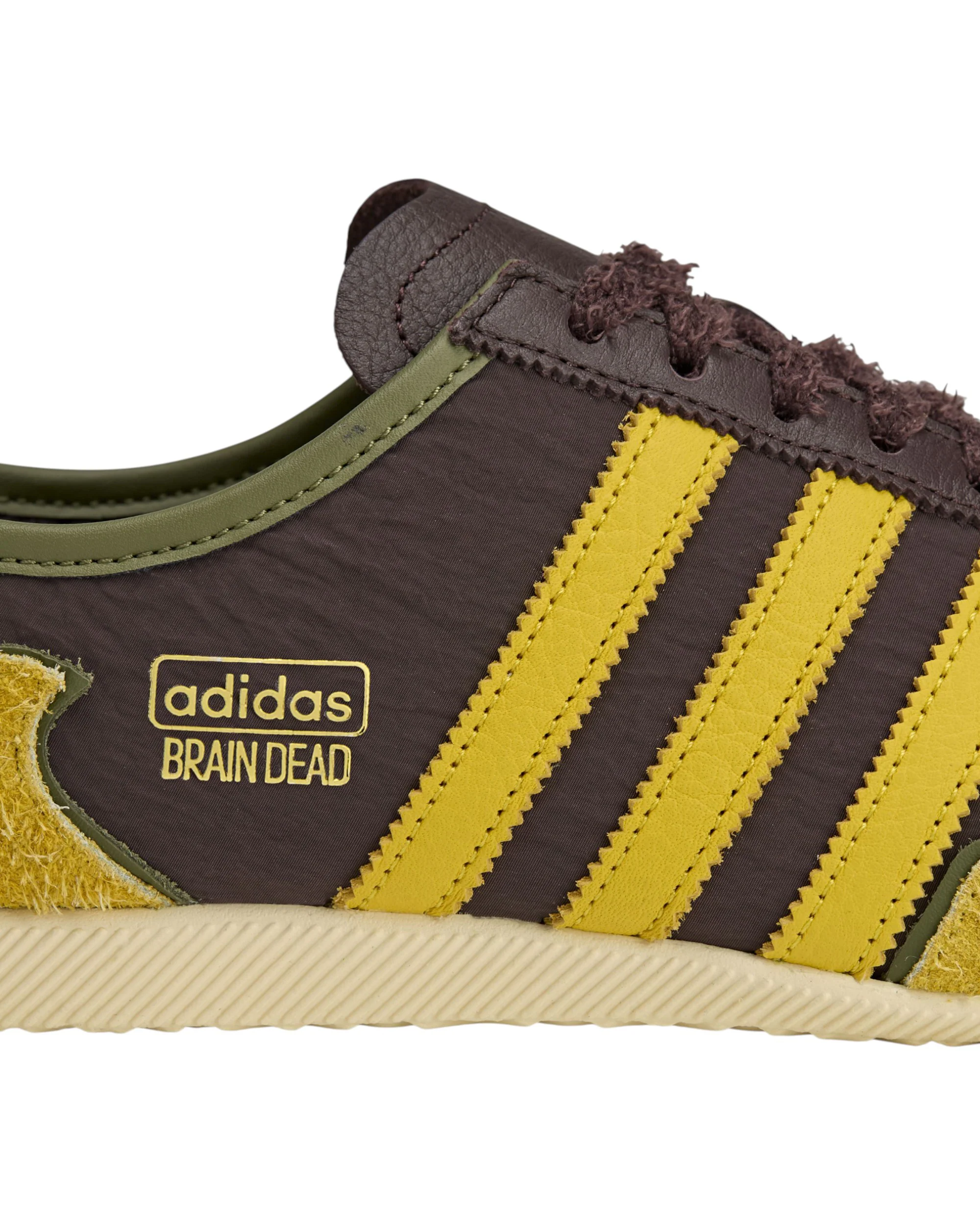 Adidas  x Brain Dead Japan Lo Brown/Yellow - Image 8