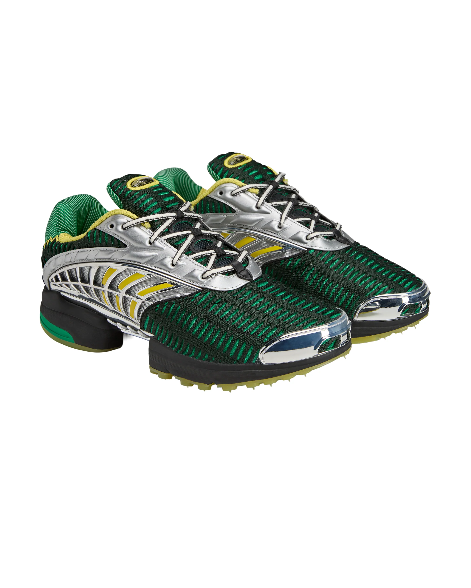 adidas x Brain Dead Y2K CLIMACOOL 2 - Green/White - Image 3