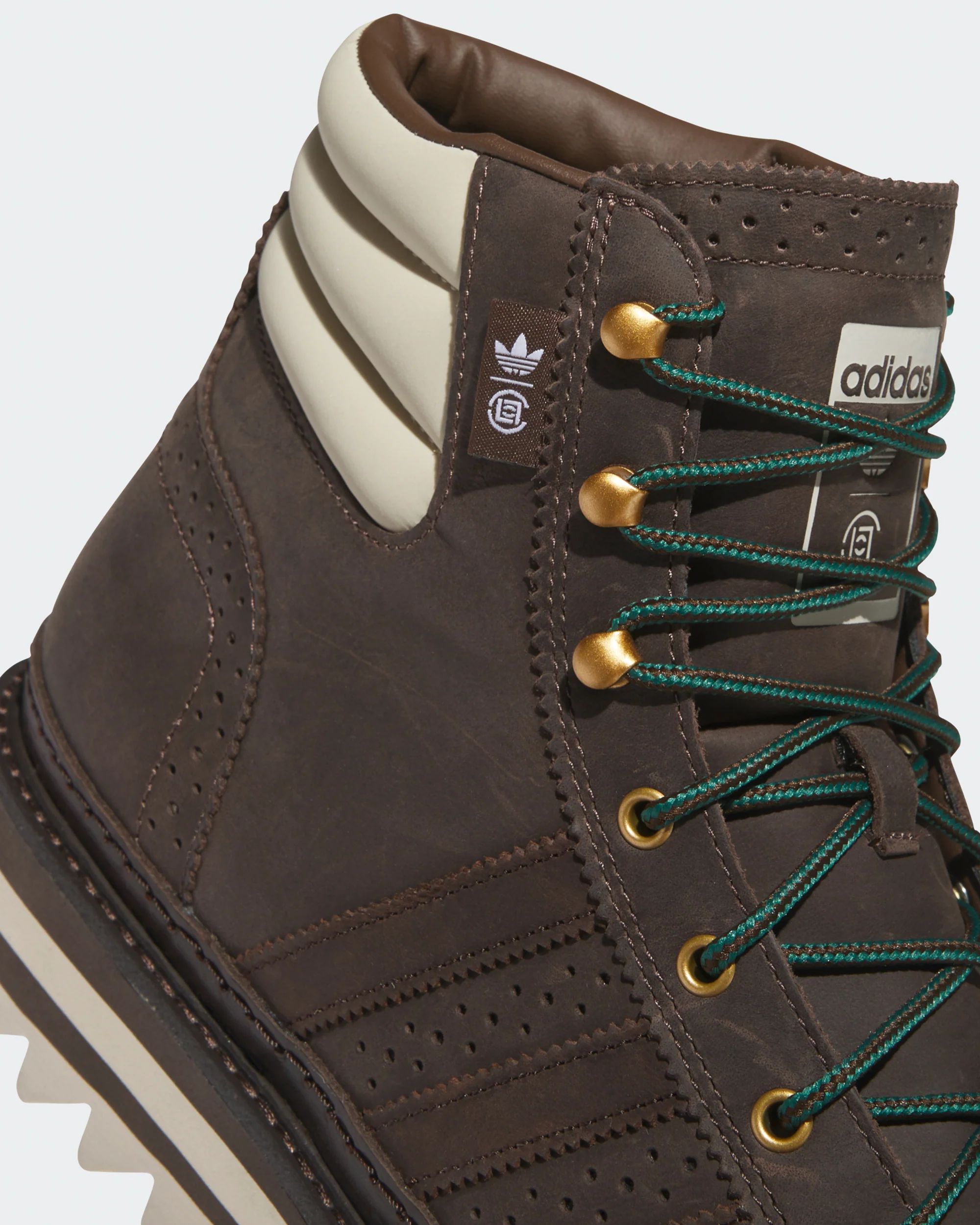 ADIDAS X CLOT PRO MODEL BROWN - Image 8