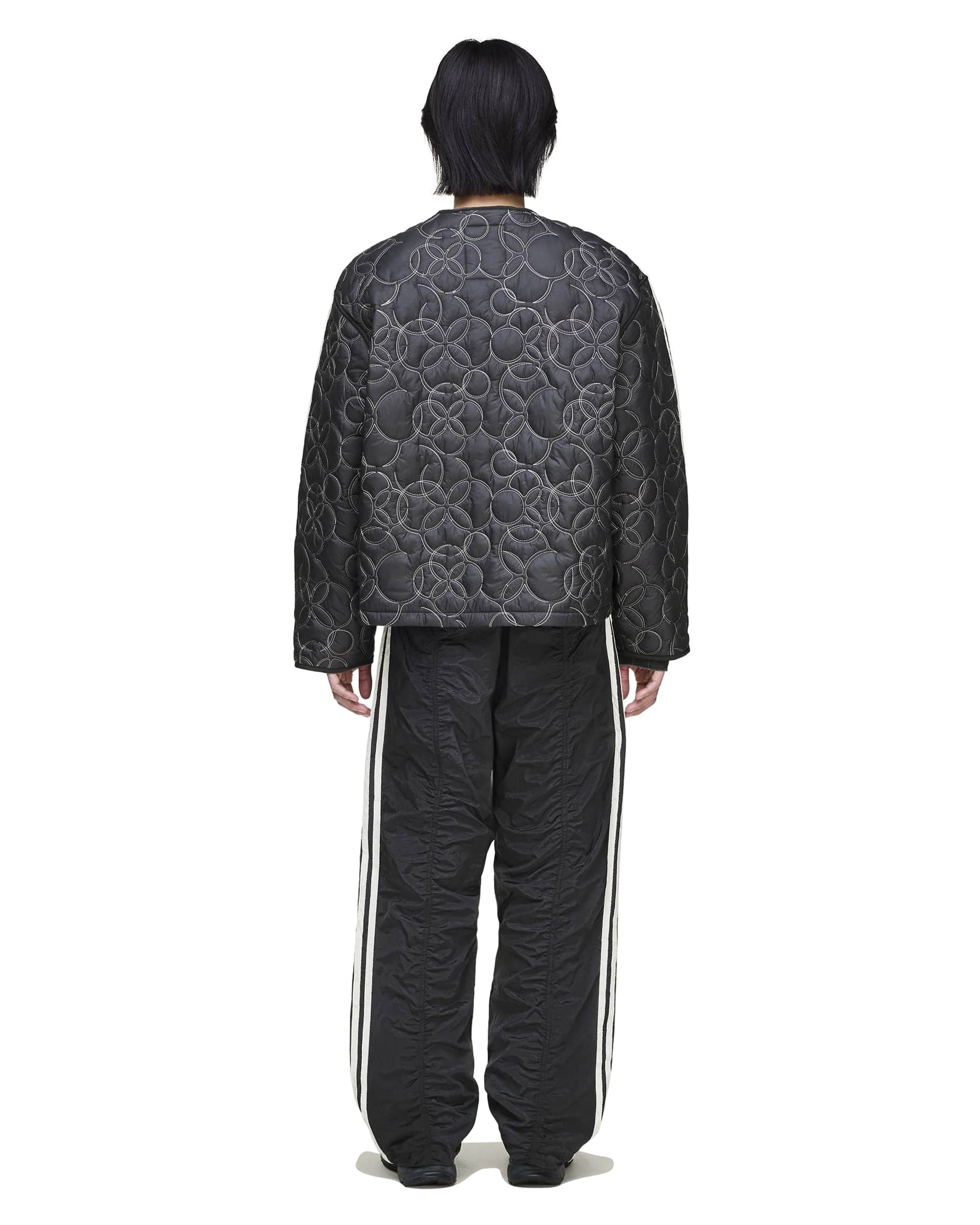 ADIDAS X THUG CLUB PADDED JACKET BLACK - Image 4