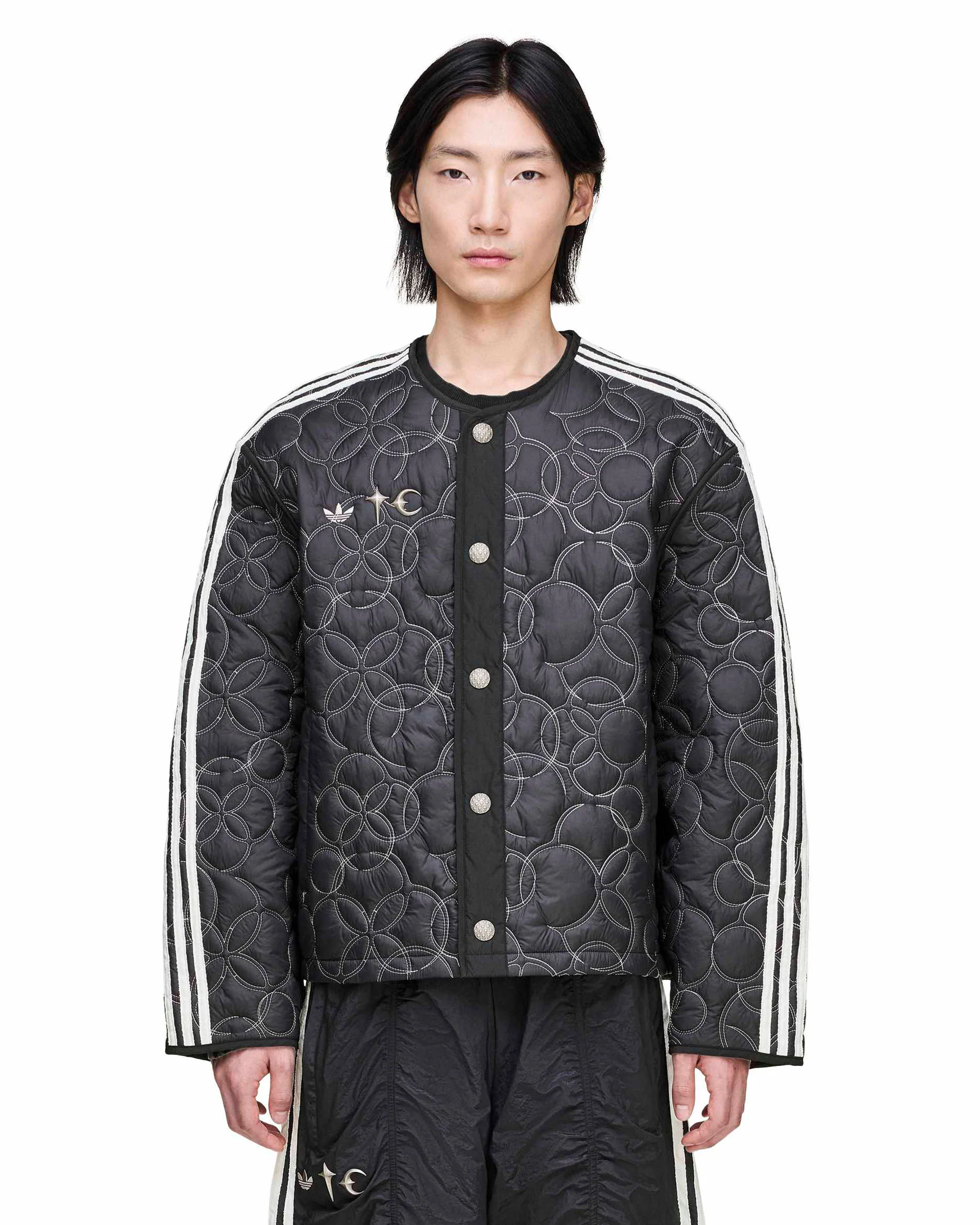 ADIDAS X THUG CLUB PADDED JACKET BLACK - Image 5