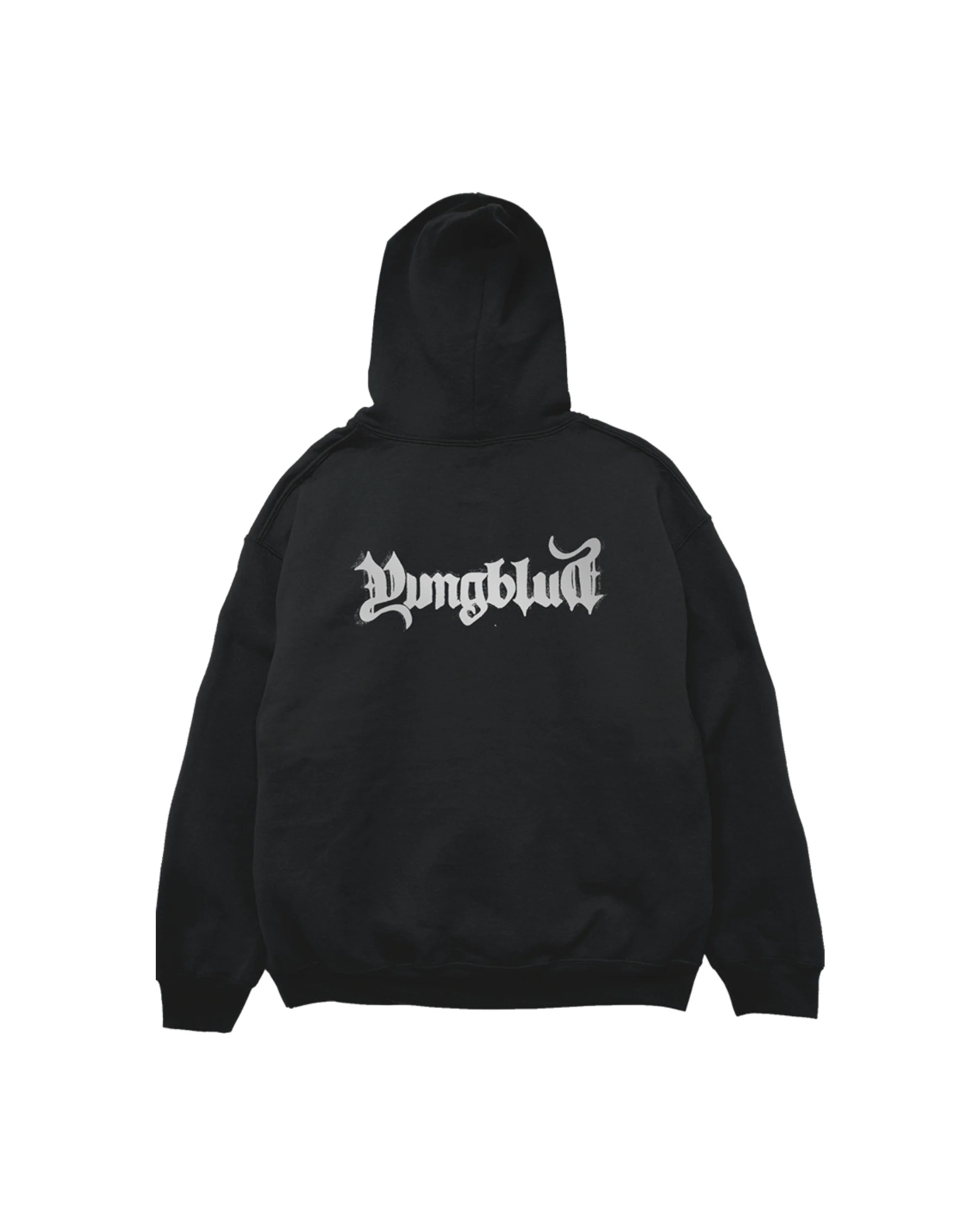 AEROSMITH & YUNGBLUD - One More Time Black Hoodie - Image 2