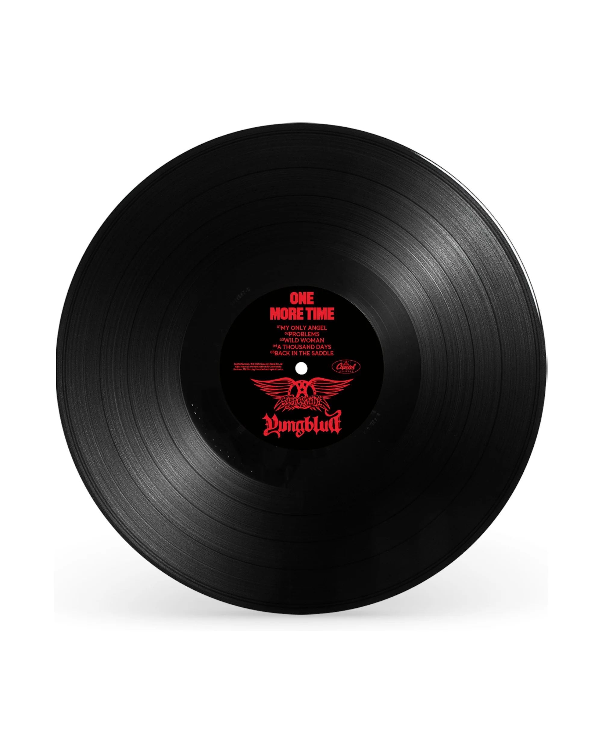 AEROSMITH & YUNGBLUD - One More Time Black Vinyl - Image 3
