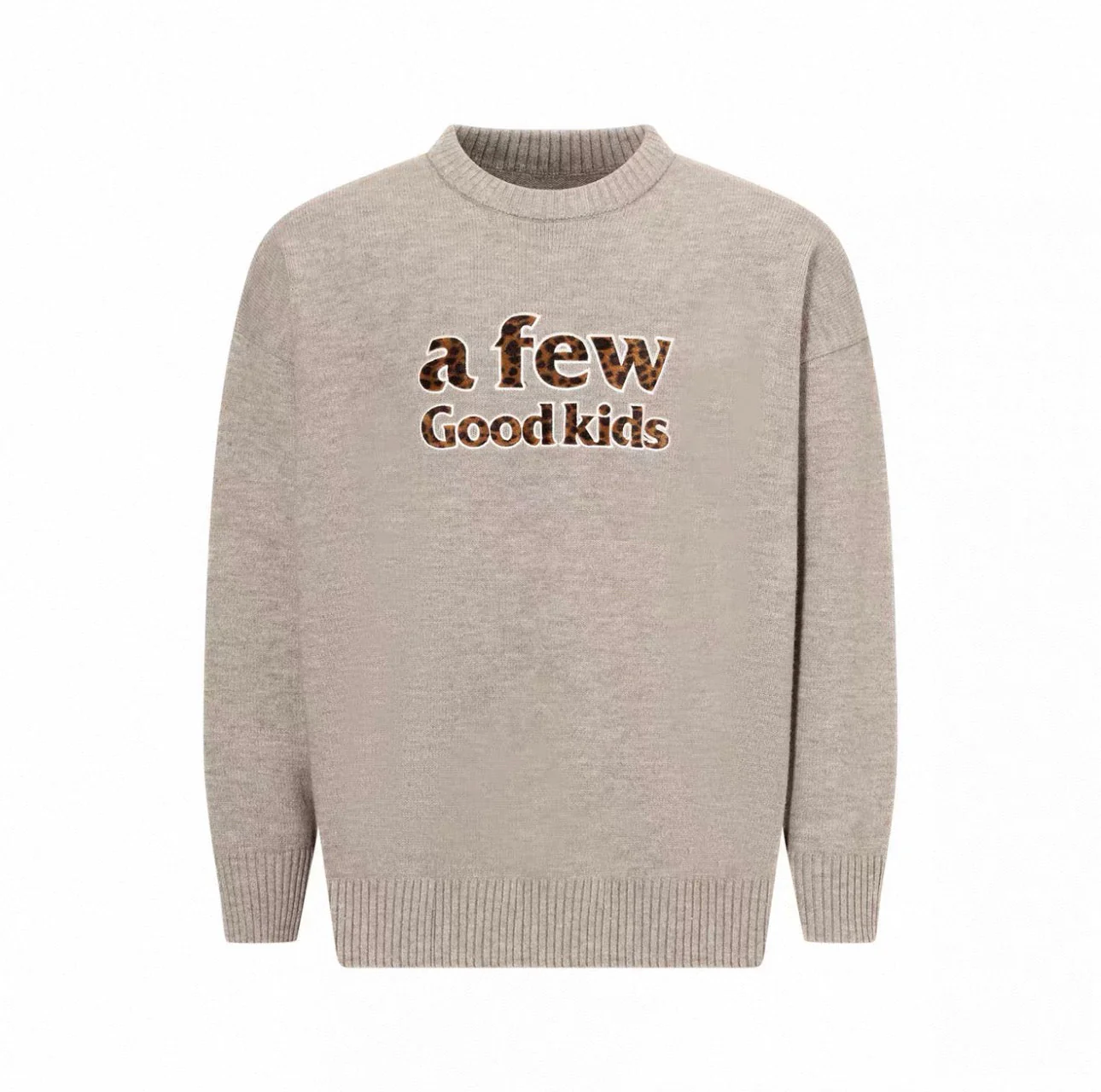 (AFGK) Leopard 23 Knit Sweater