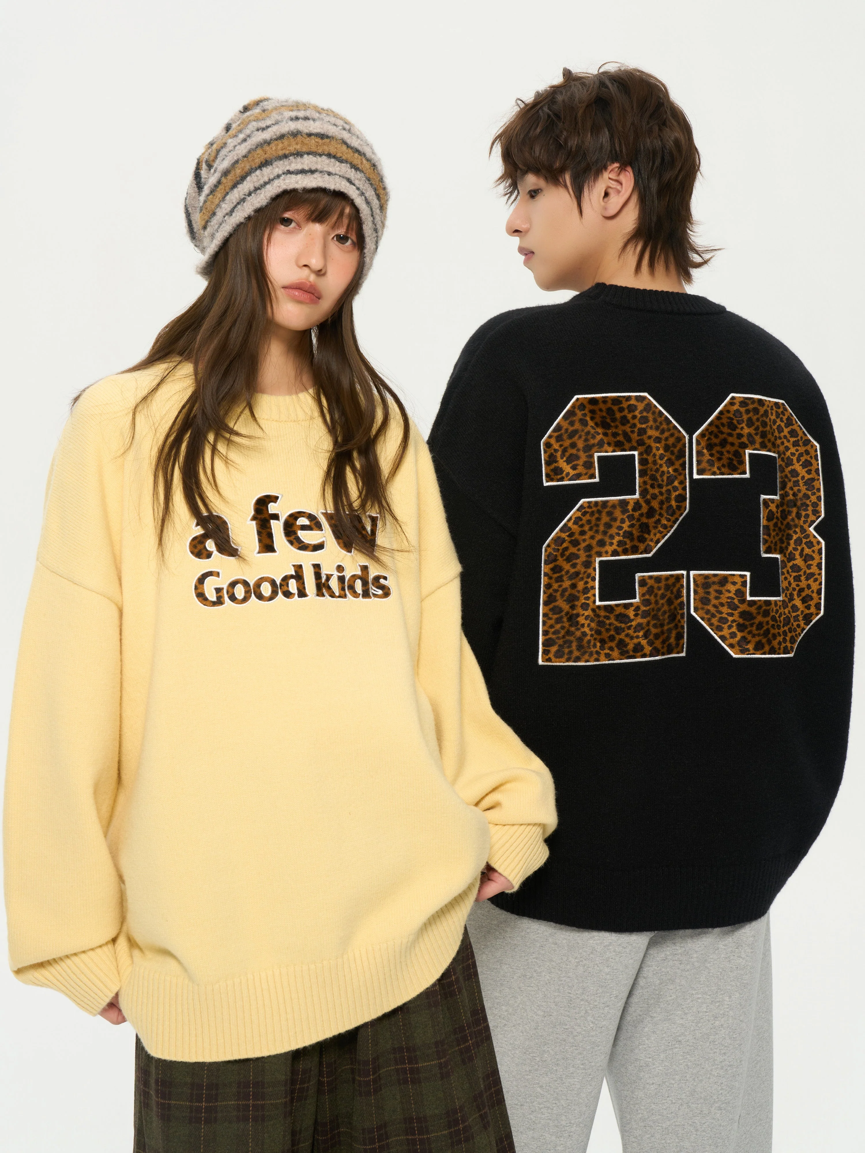 (AFGK) Leopard 23 Knit Sweater - Image 13