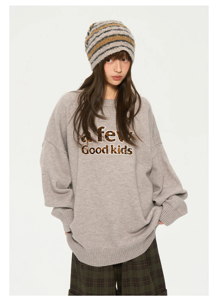 (AFGK) Leopard 23 Knit Sweater - Image 3