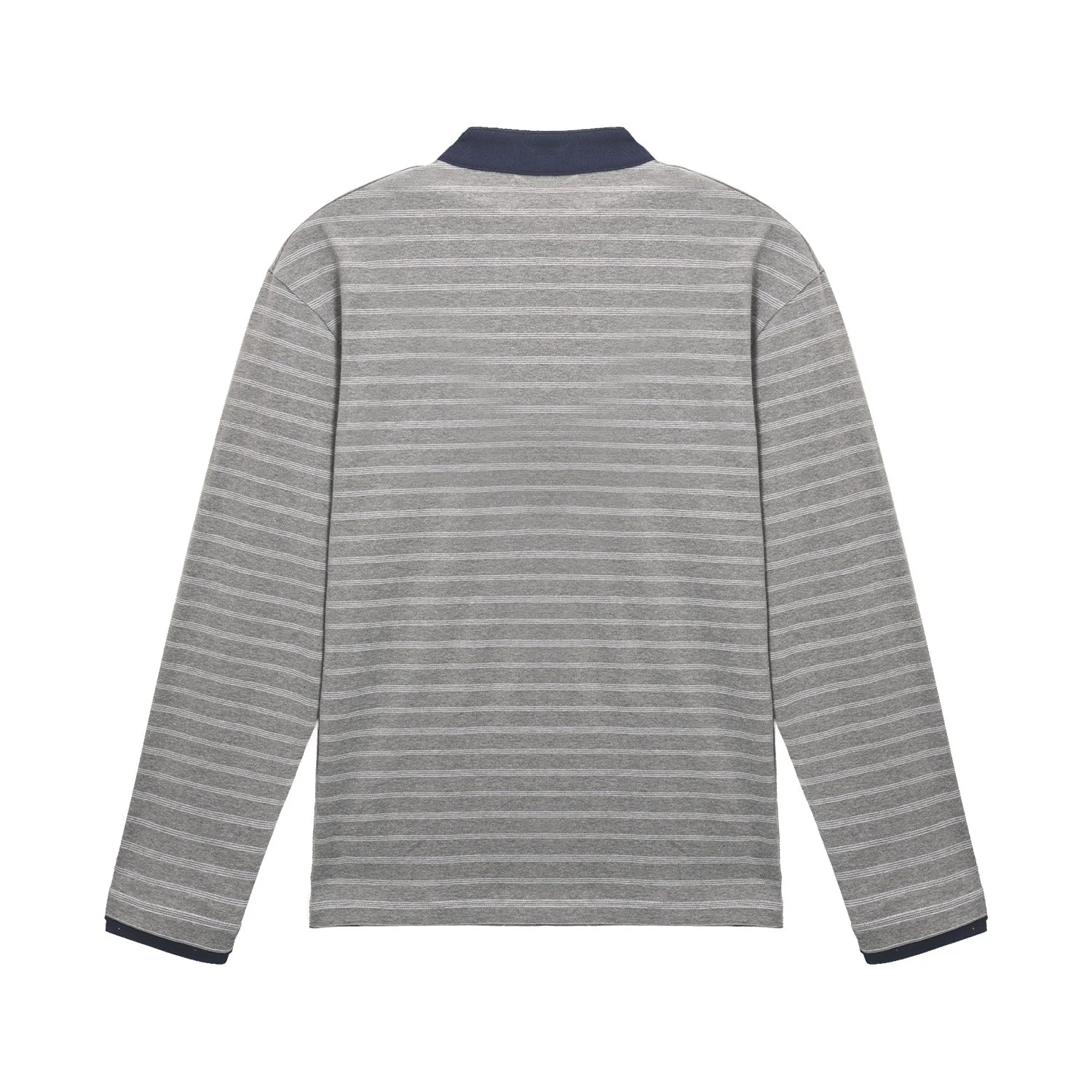 (AFGK) Striped Henley Shirt - Image 11