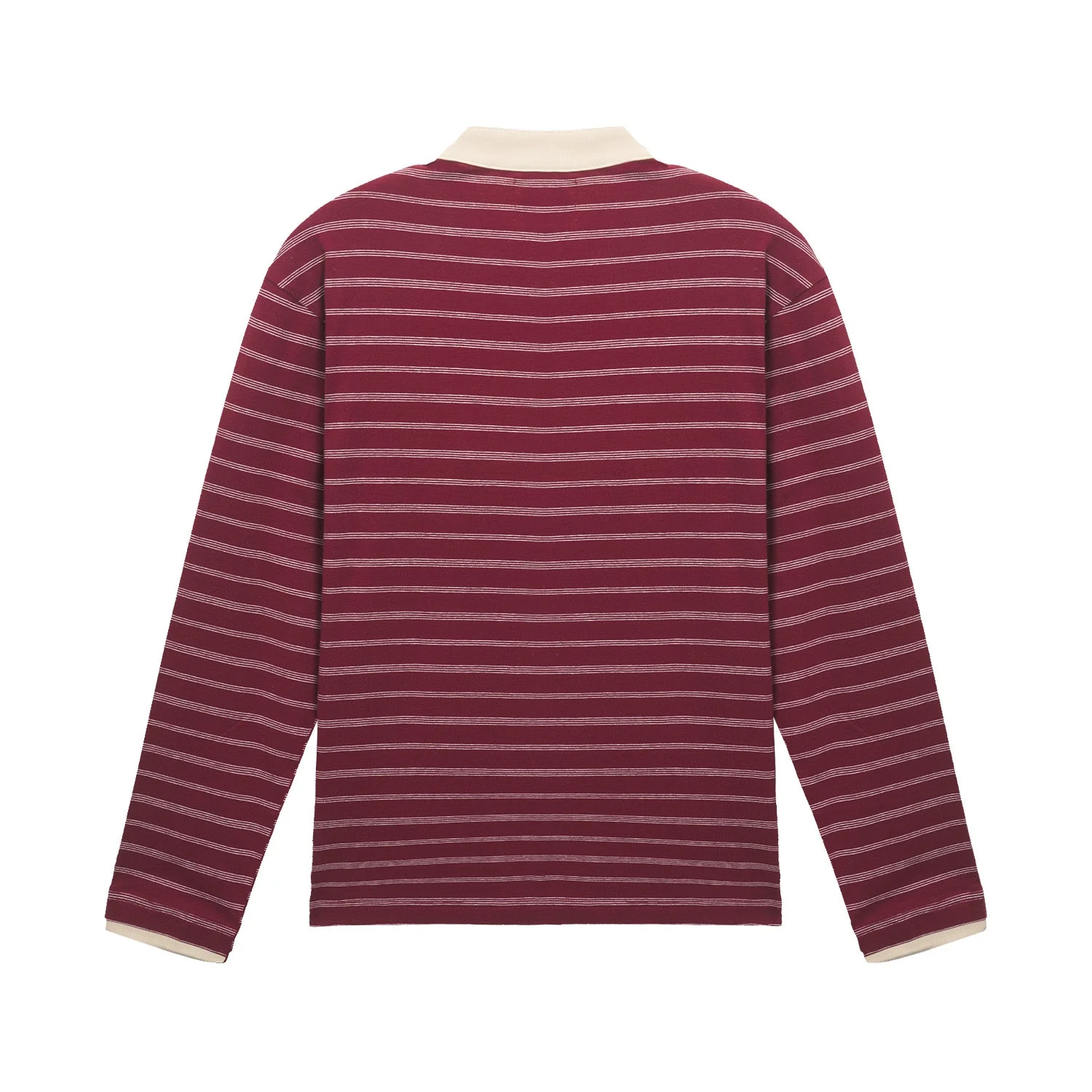 (AFGK) Striped Henley Shirt - Image 13