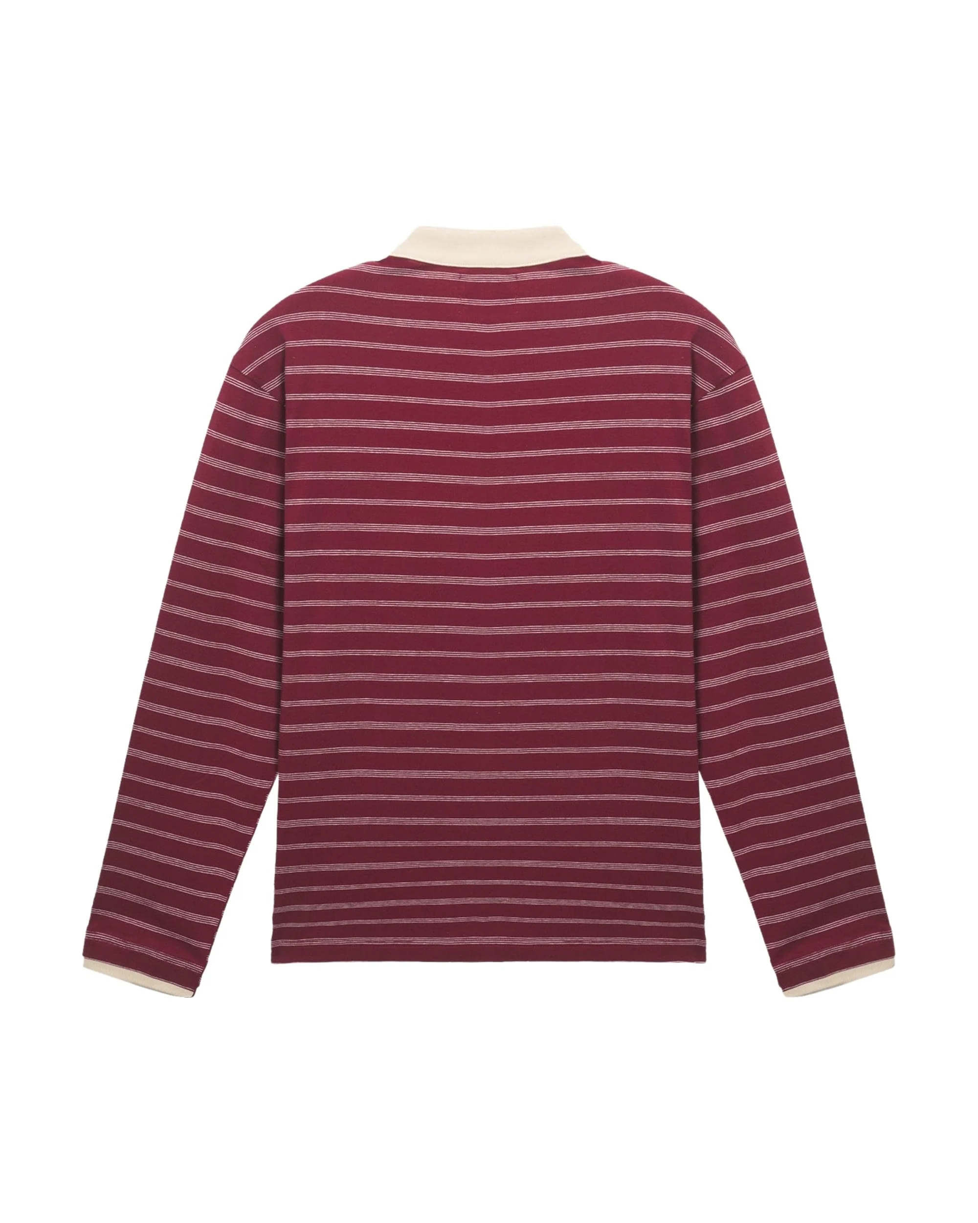 (AFGK) Striped Henley Shirt - Image 6