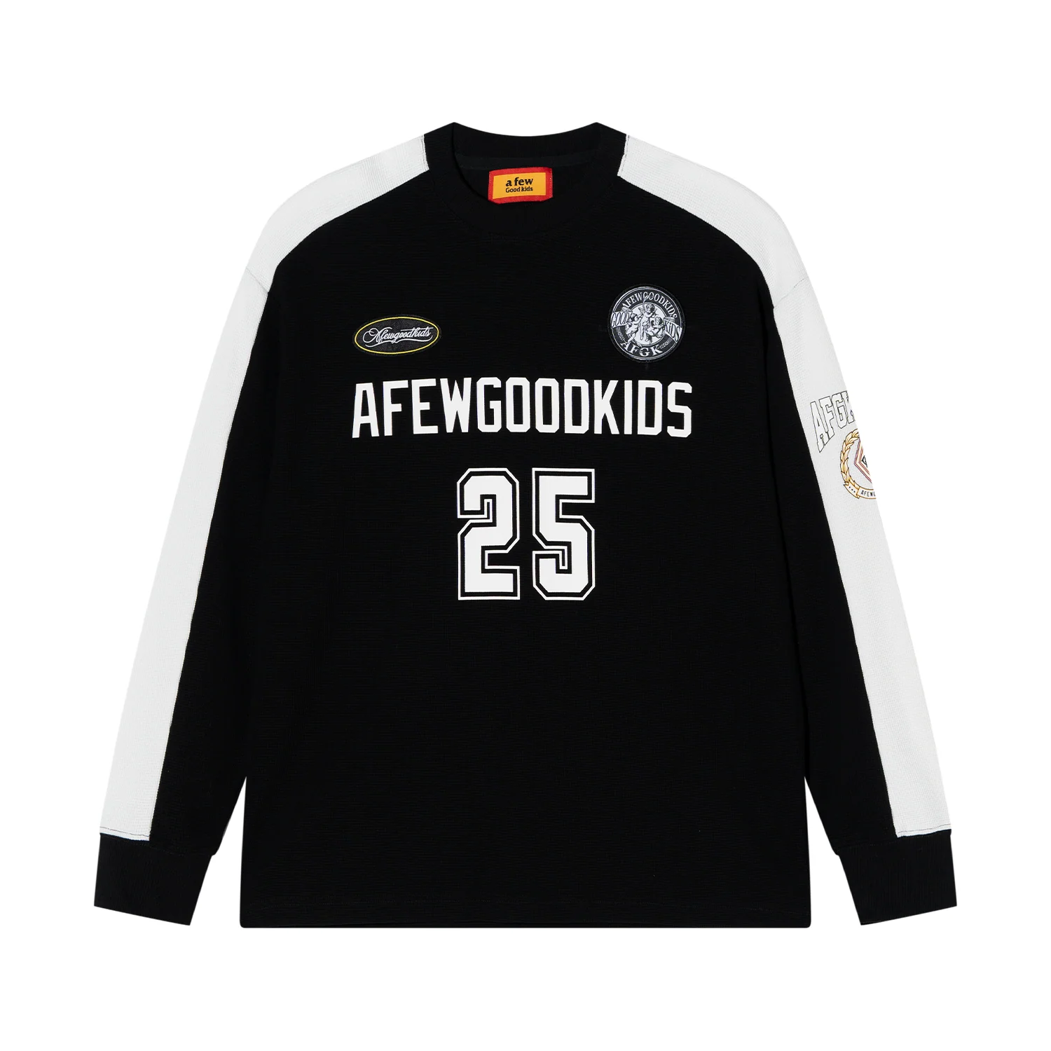 (AFGK) Waffle Panel Sweatshirt - Image 10