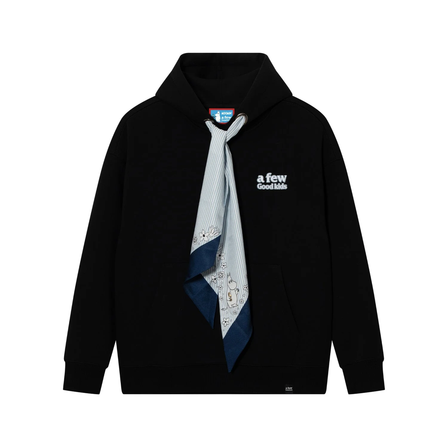 AFGK X MOOMIN Scarf Scuba Hoodie - Image 12