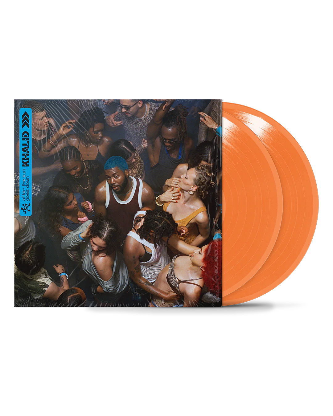 After the Sun Goes Down 

 THE SUN GOES DOWN TRANSLUCENT ORANGE VINYL (KHALID EXCLUSIVE)