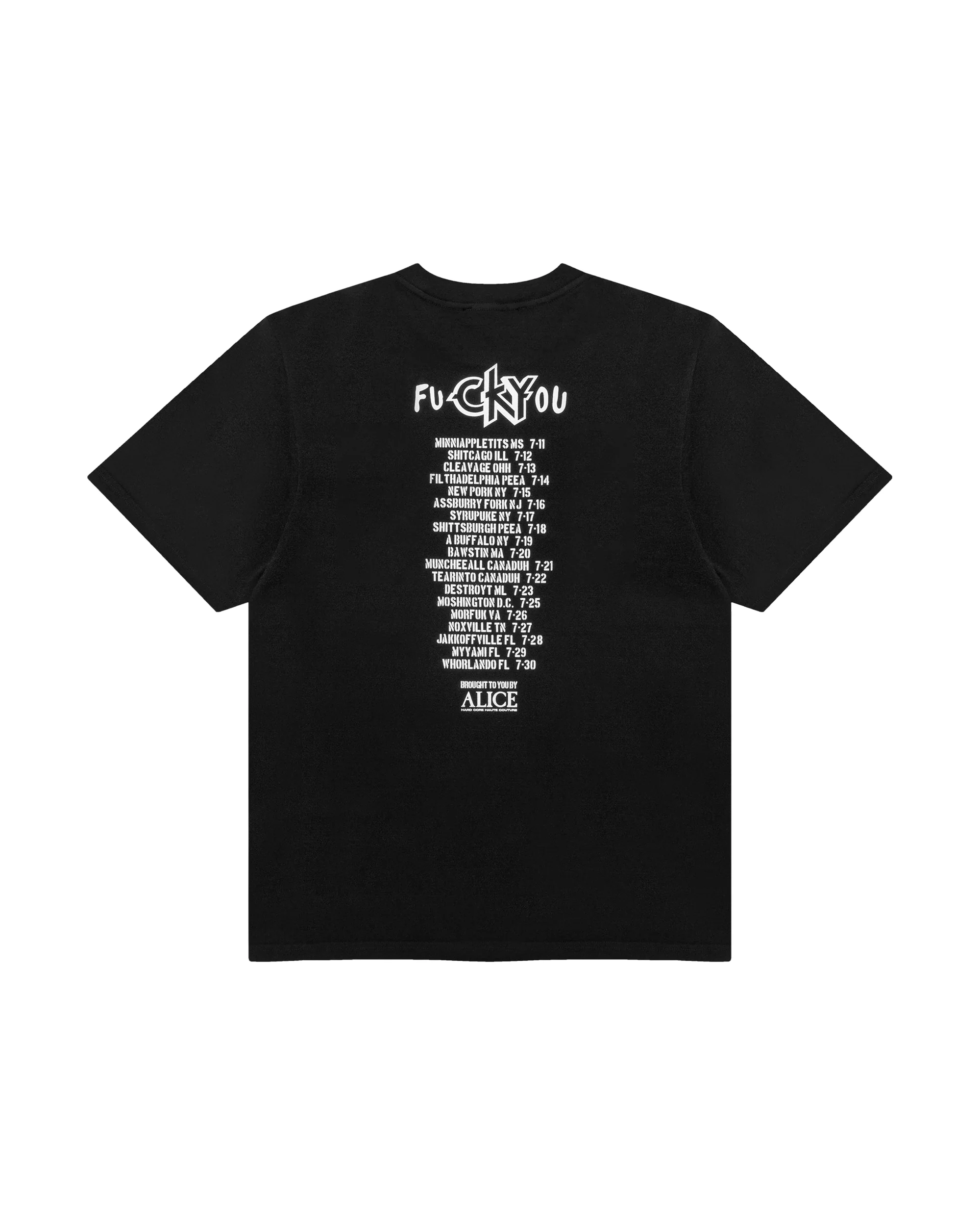 ALICE/CKY LOGO T-SHIRT (BLACK) - Image 2
