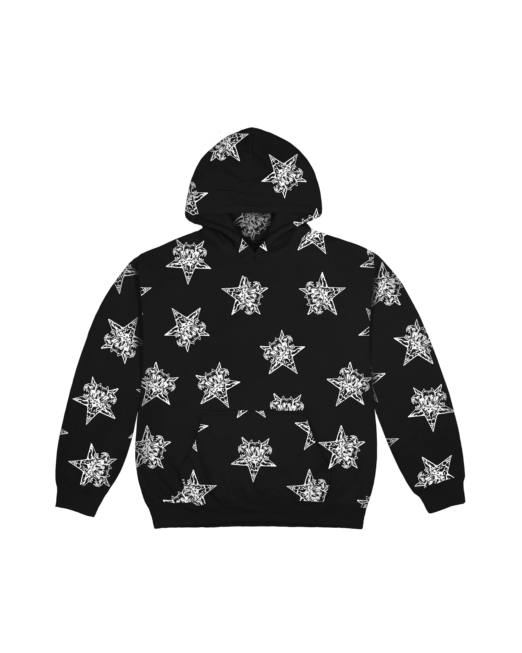 ALL OVER PRINT BAPHOMET HOODIE