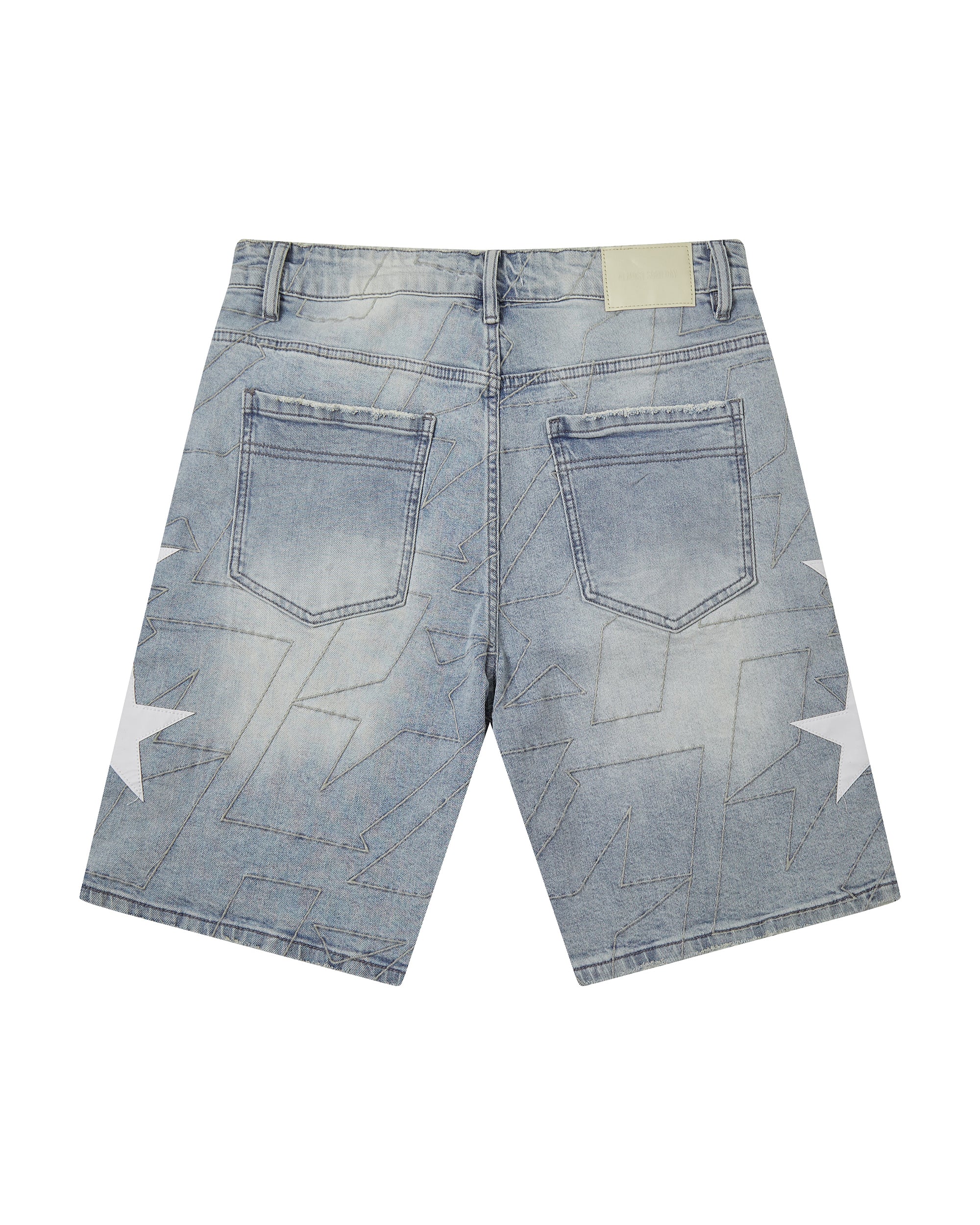 All-Star Denim Jorts (Washed Blue) - Image 3