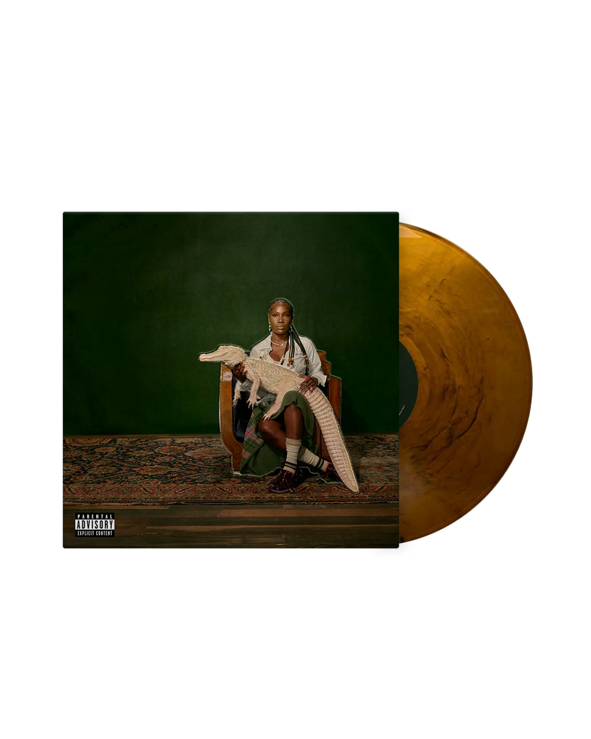 Alligator Bites Never Heal 1 Year Anniversary Embossed Cover Vinyl