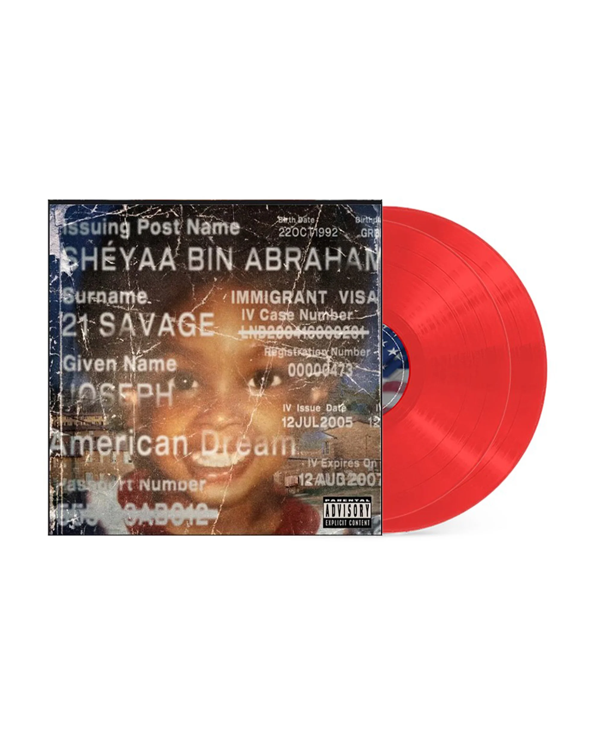 american dream Translucent Red 2LP
