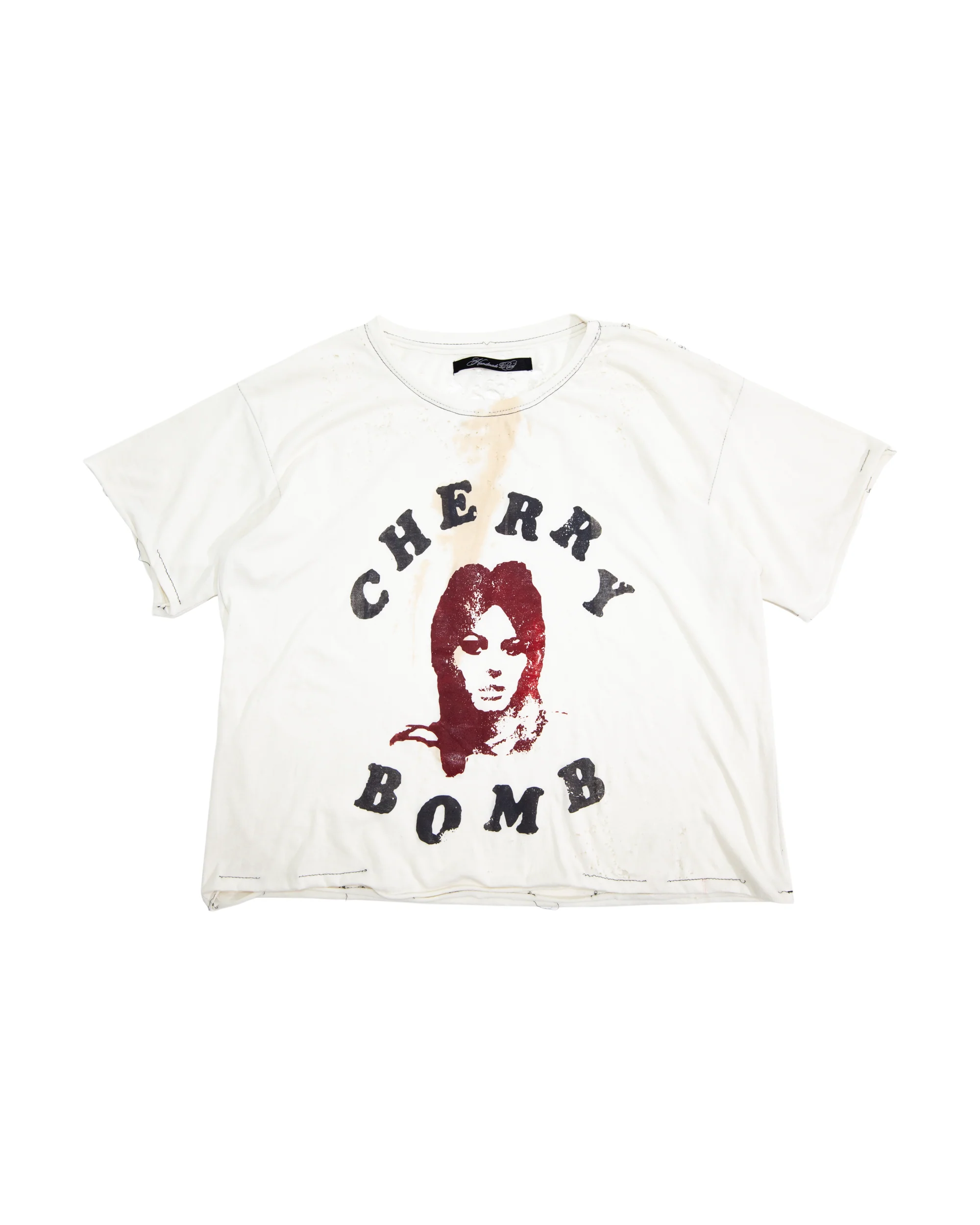 AMERICANO - VNTG WHITE TEE