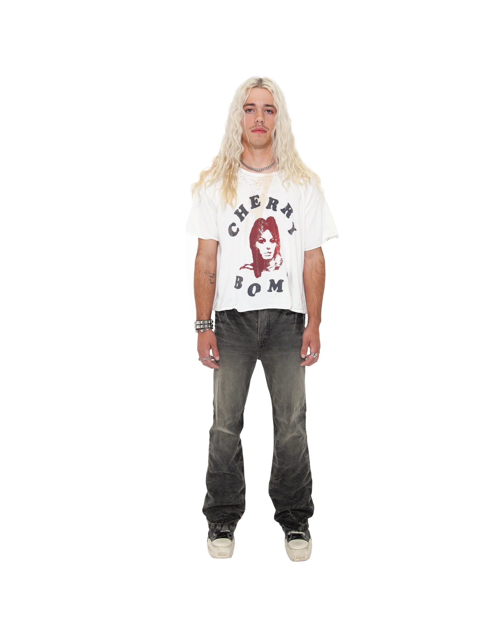 AMERICANO - VNTG WHITE TEE - Image 2