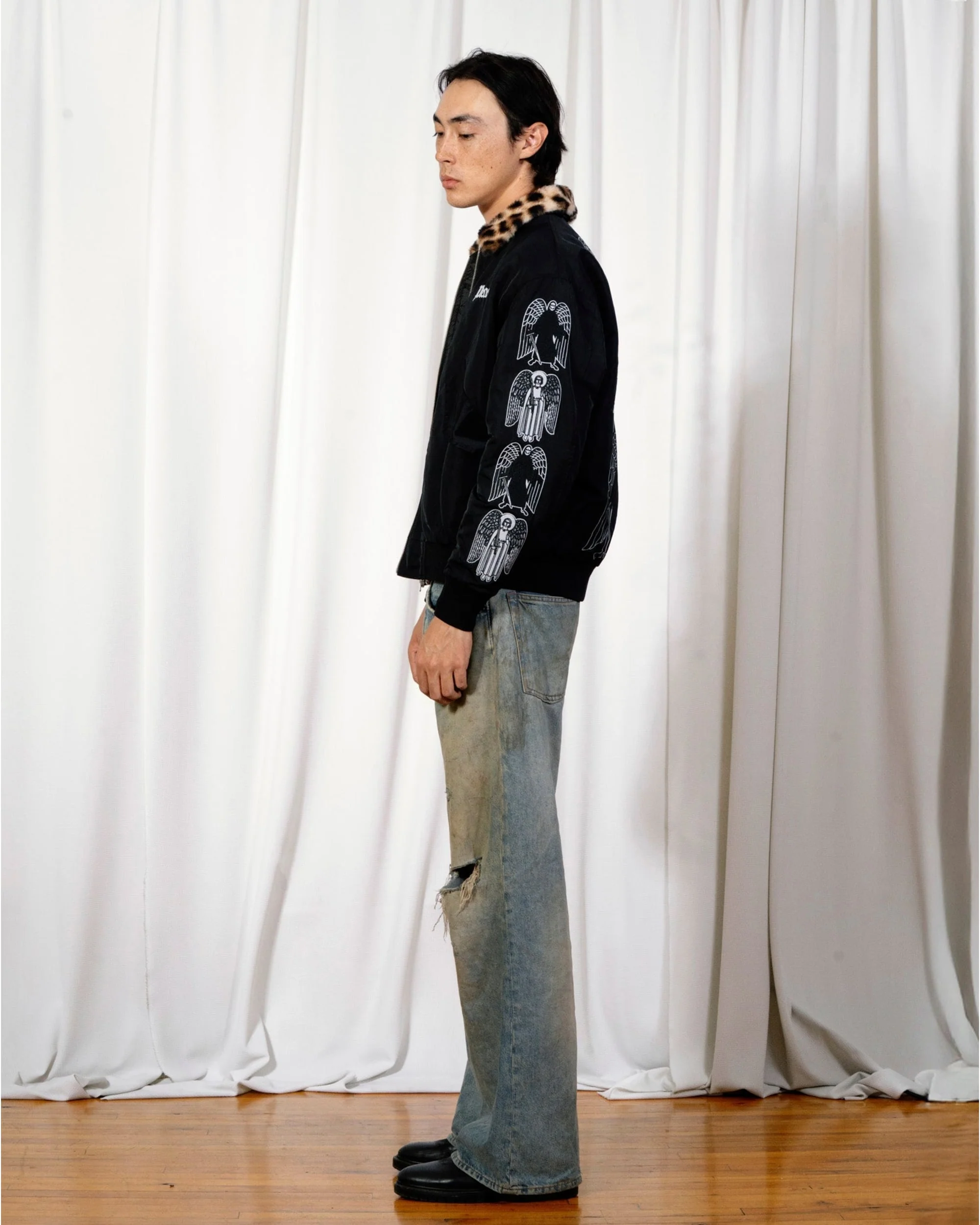ANGEL DEMON FLIGHT JACKET - Image 5