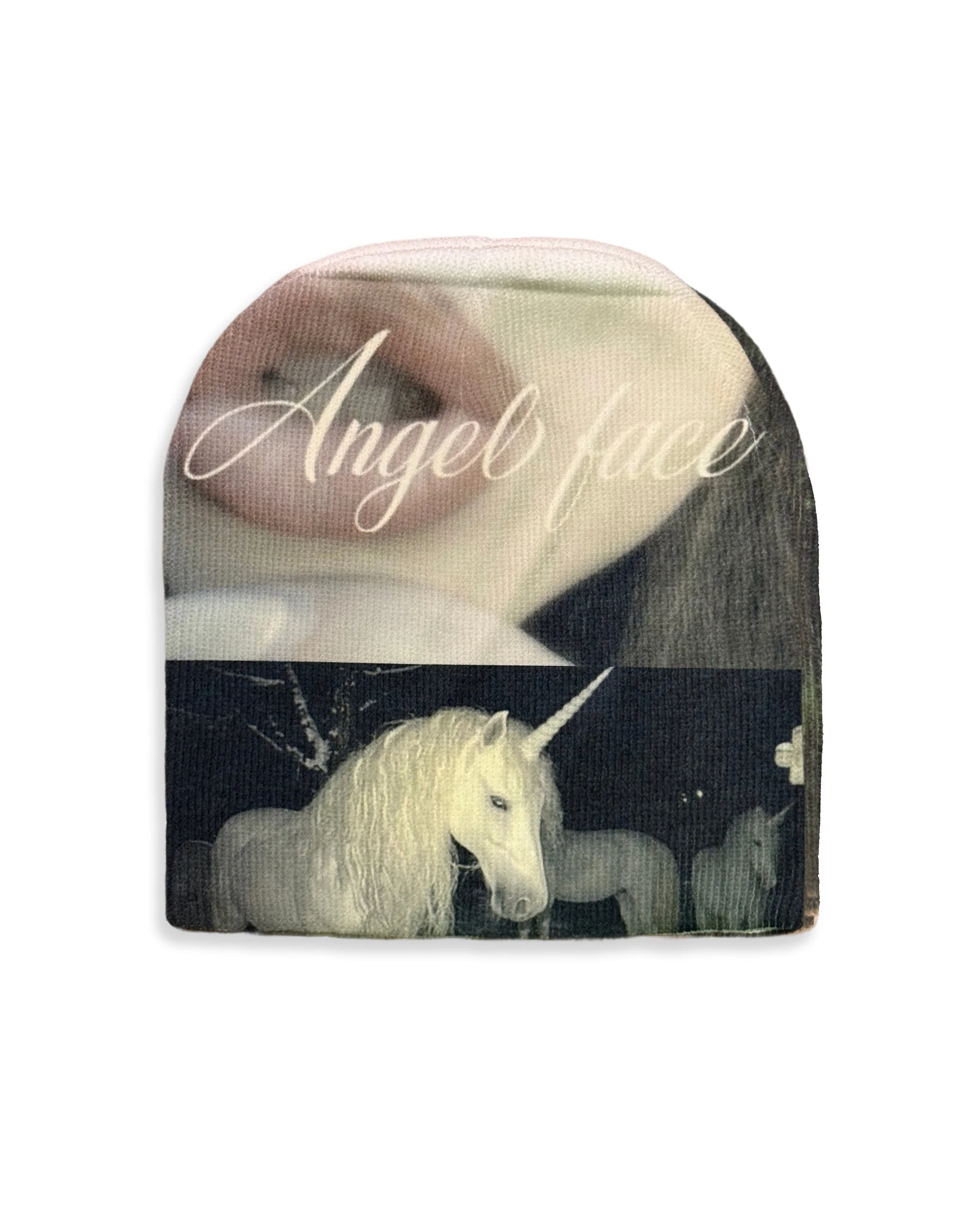 "angel face" beanie