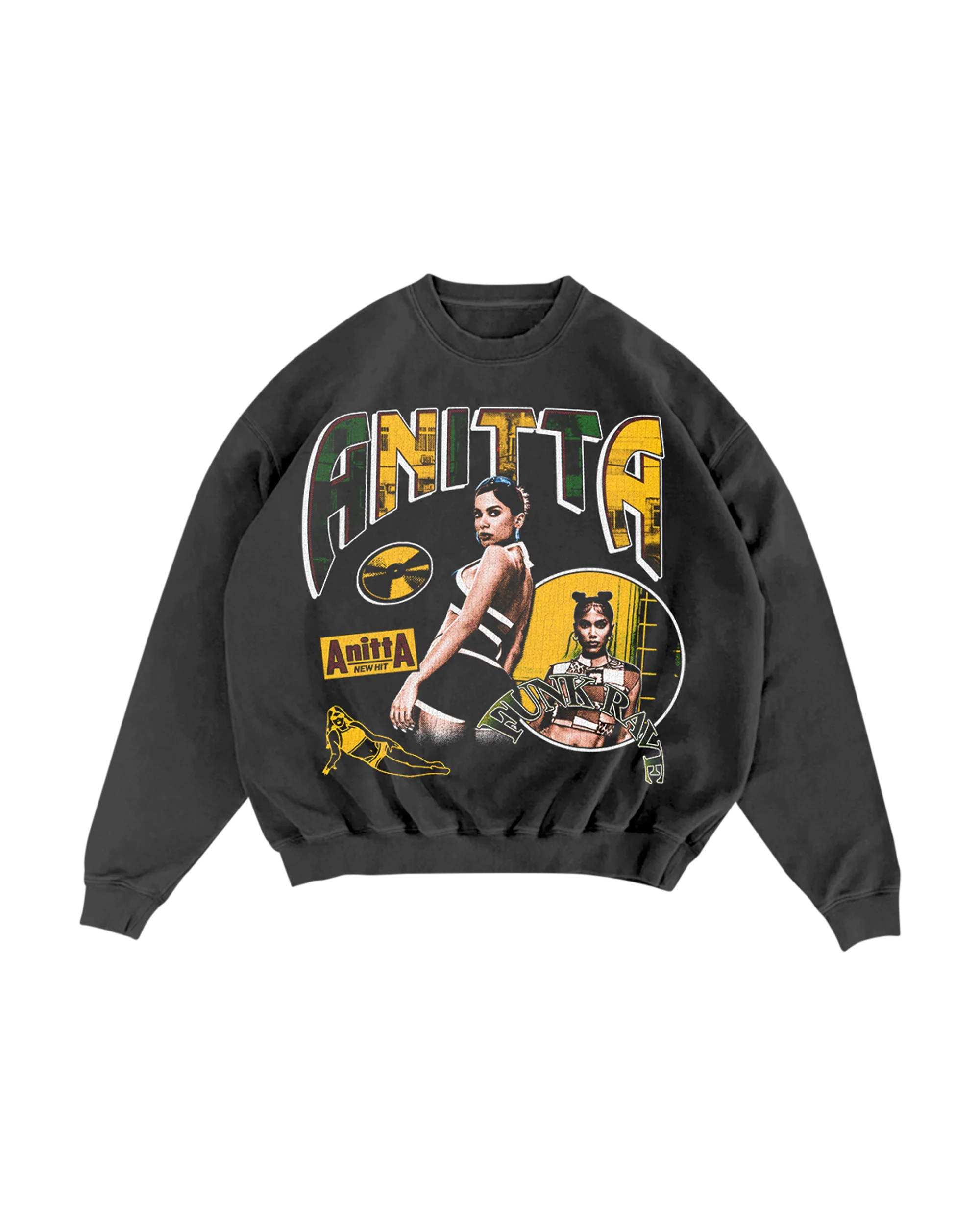 Anitta, Funk Rave Collage Crew Fleece