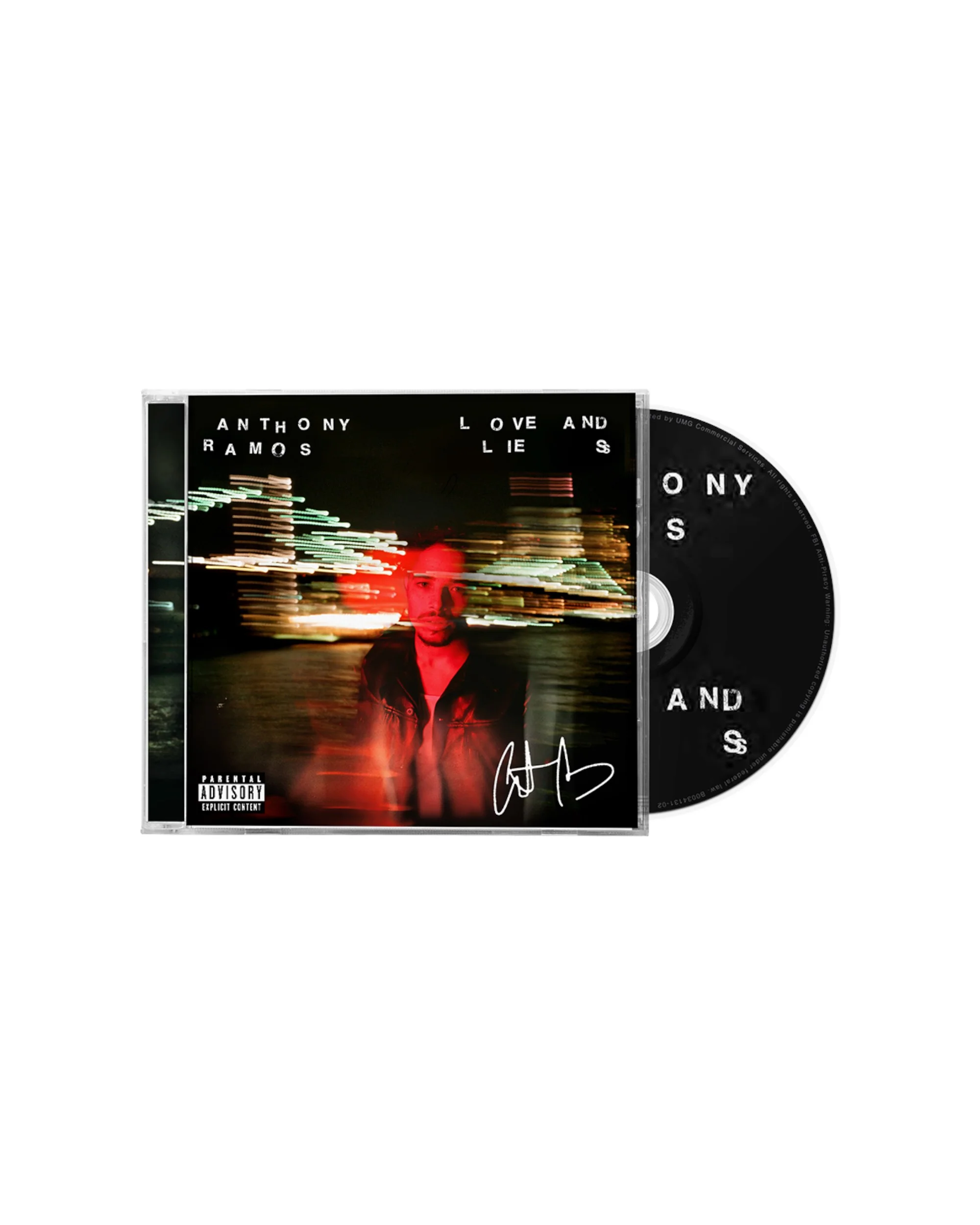 Anthony Ramos, Love and Lies Signed (US Only) CD