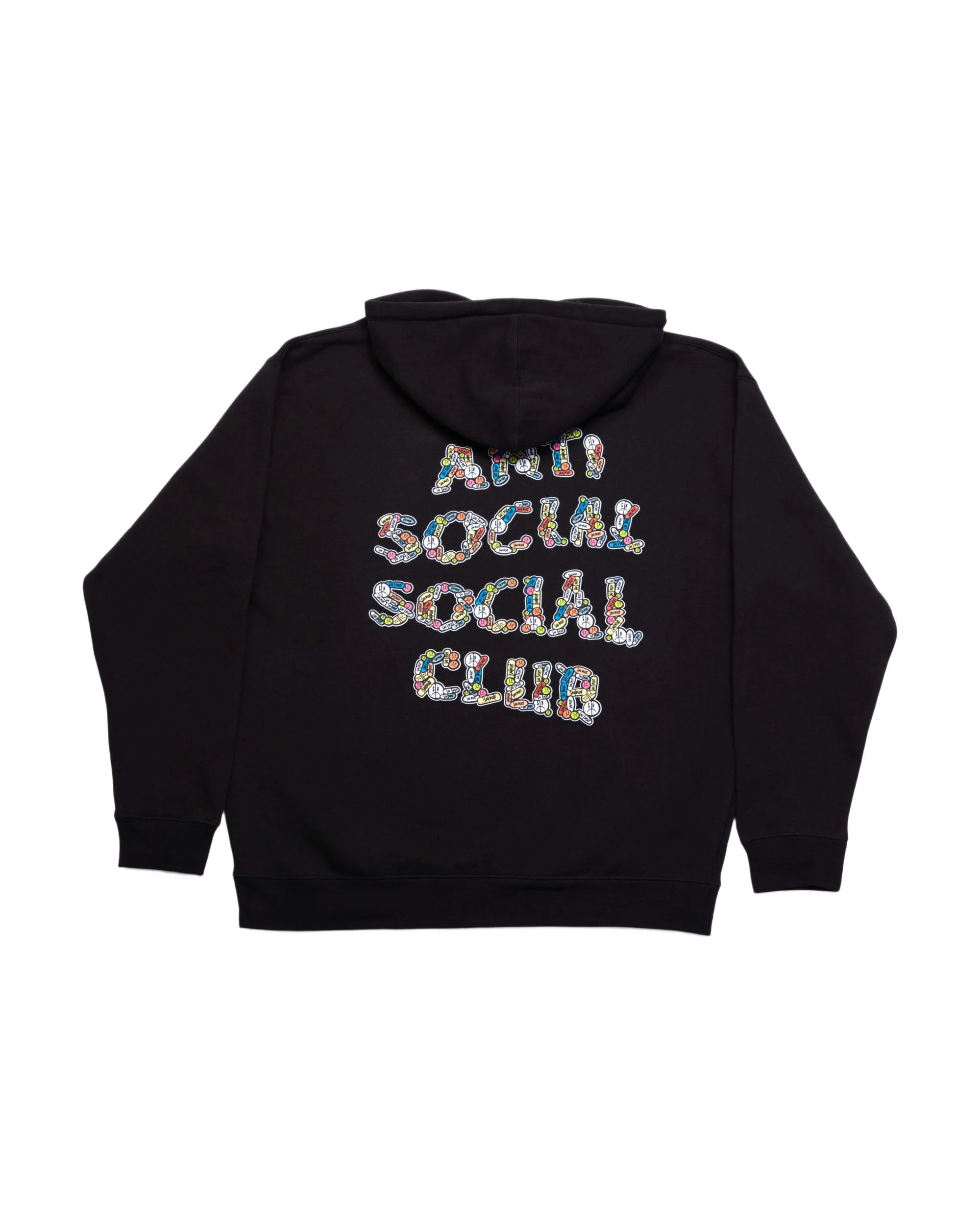 ANTI PILL HOODIE - BLACK - Image 2