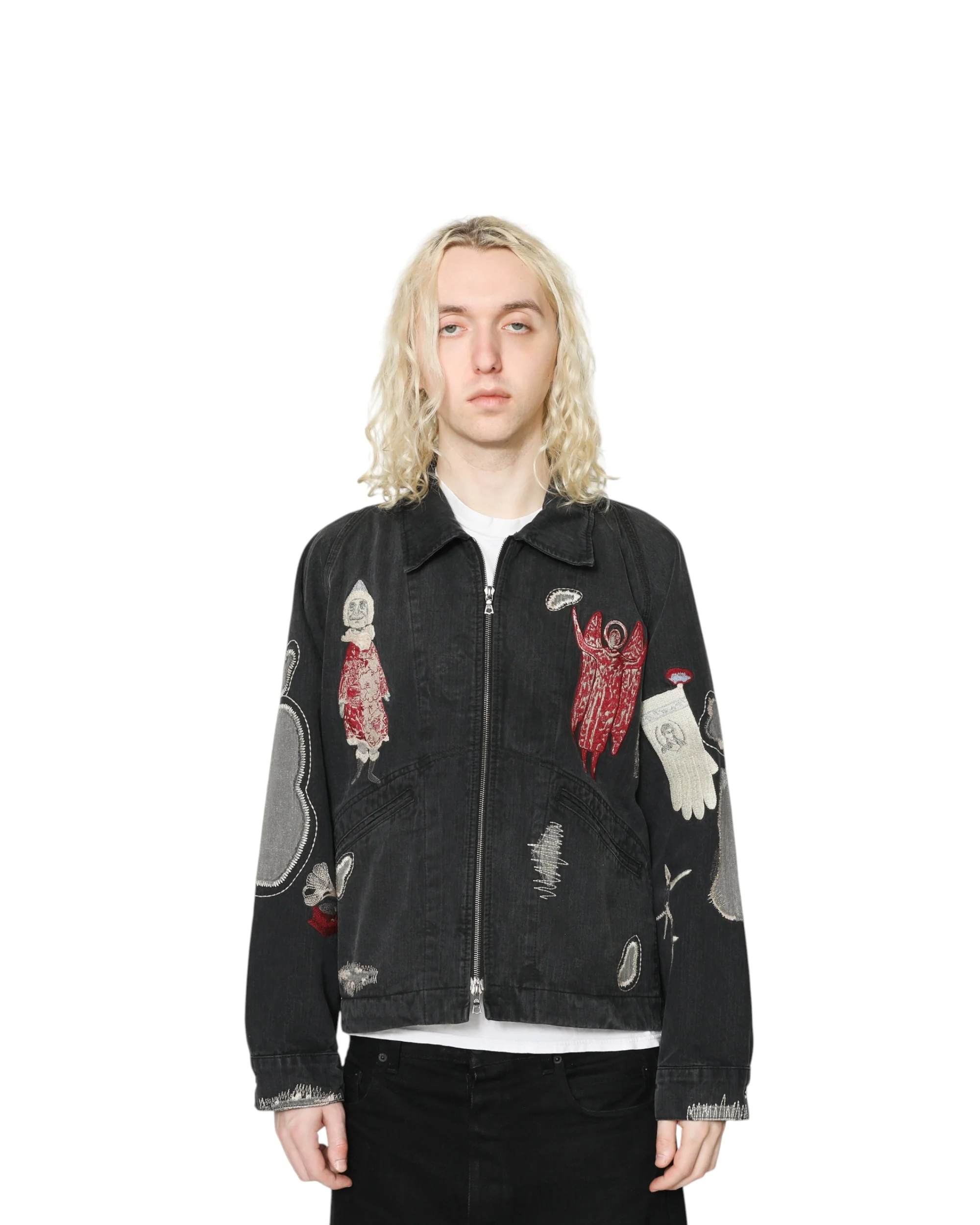 Antique Zip Jacket - Vintage Black - Image 2