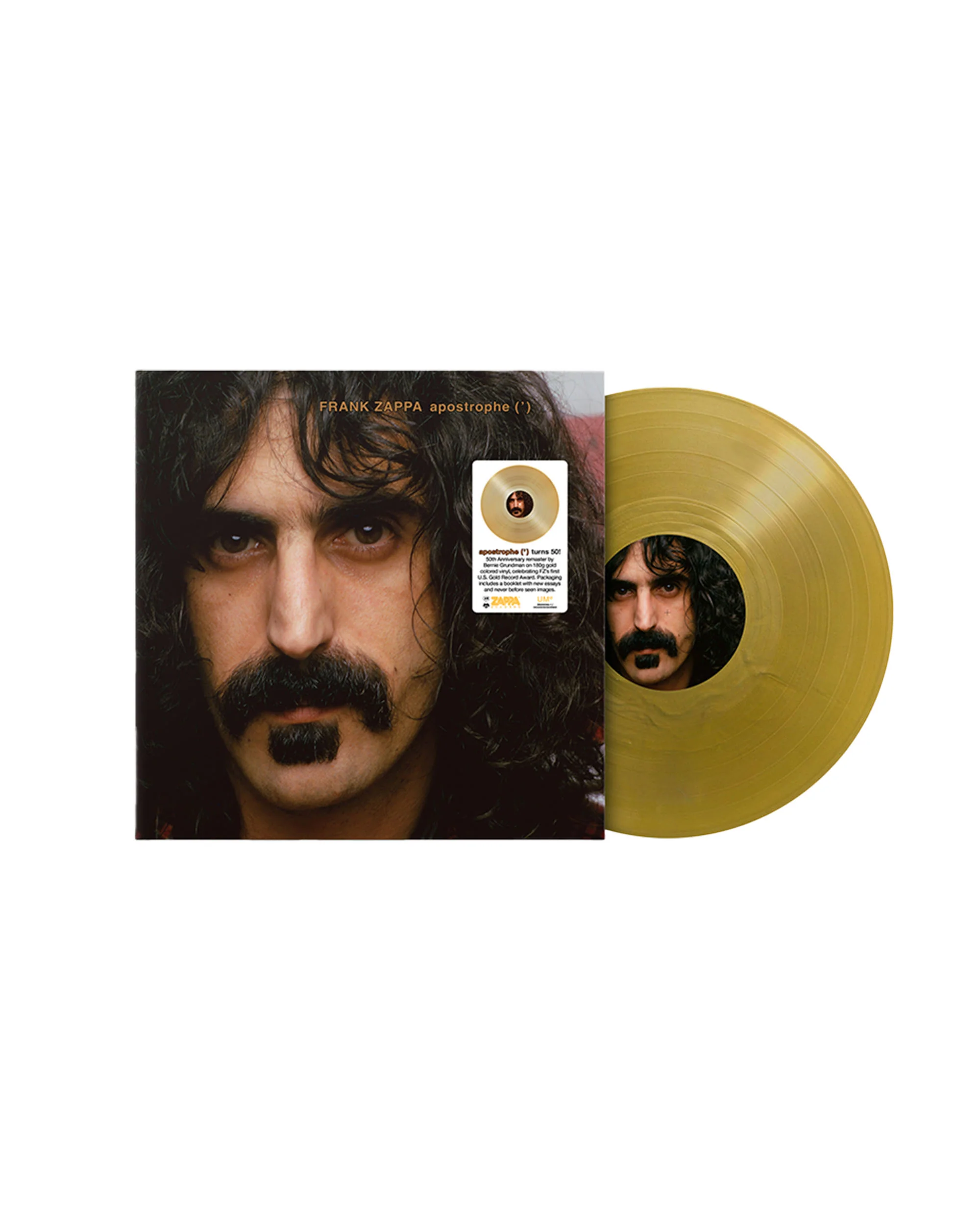 Apostrophe(') 1LP Gold Nugget Color Vinyl (50th Anniversary Edition)