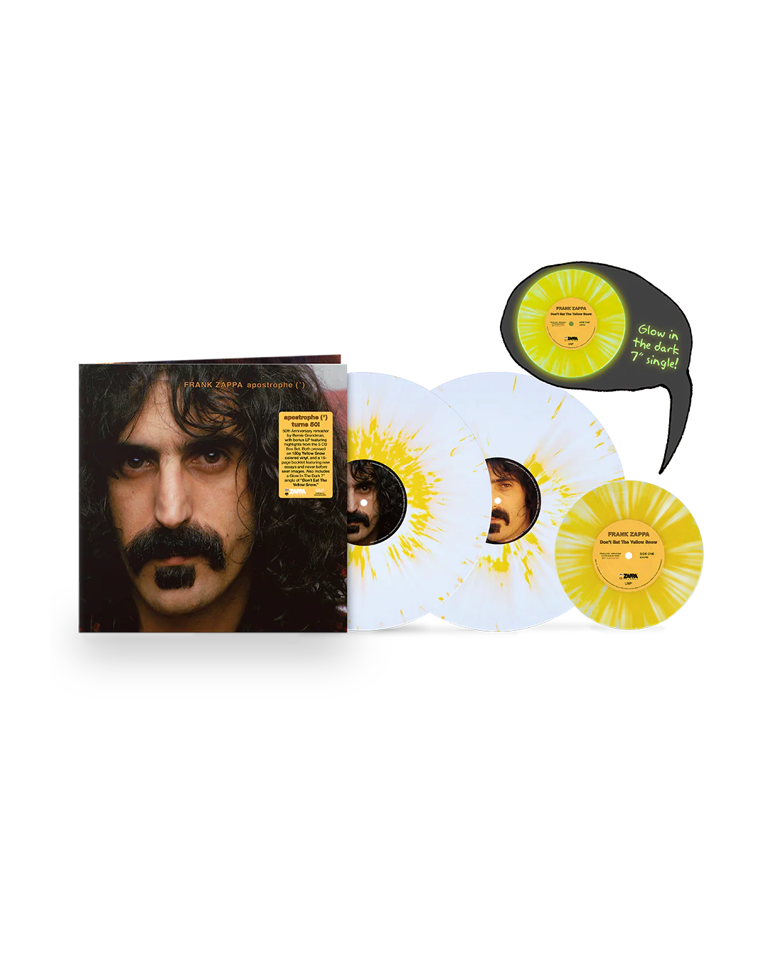 Apostrophe(') 2LP + 7" (50th Anniversary Edition)